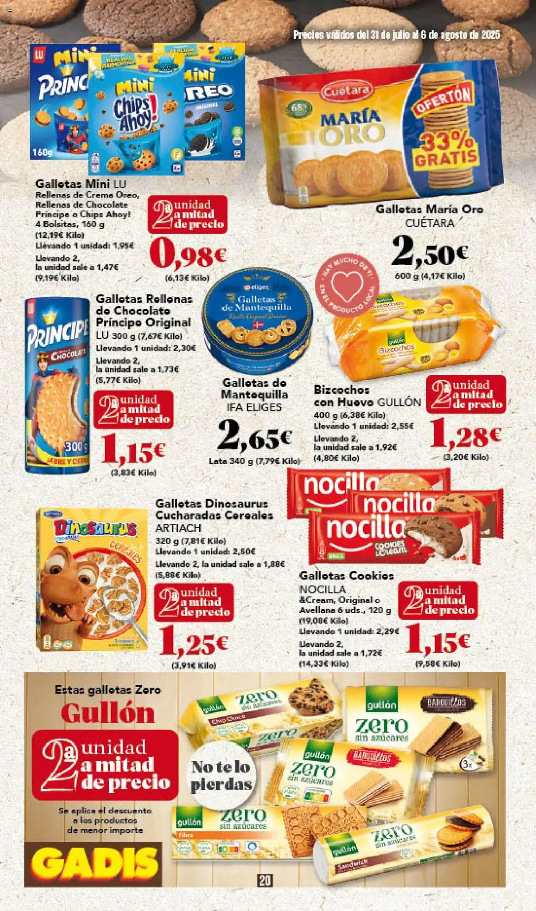 Gadis folleto - folleto válido desde 31/07/2025 página 20 de 40 Gadis folleto - folleto válido desde 31/07/2025 página 20 de 40