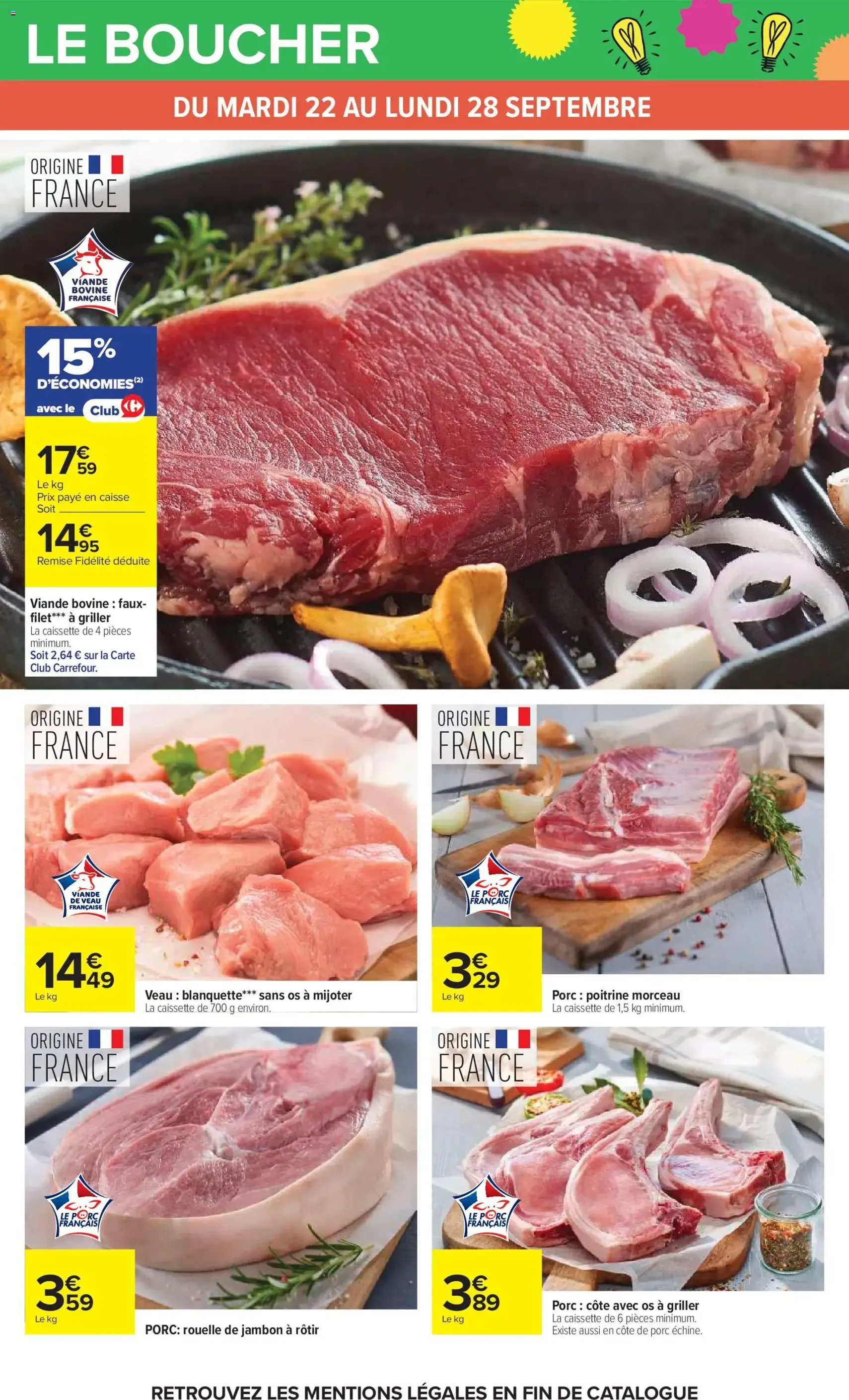 Carrefour catalogue - brochure valable à partir du 22/09/2026, page 34 sur 102