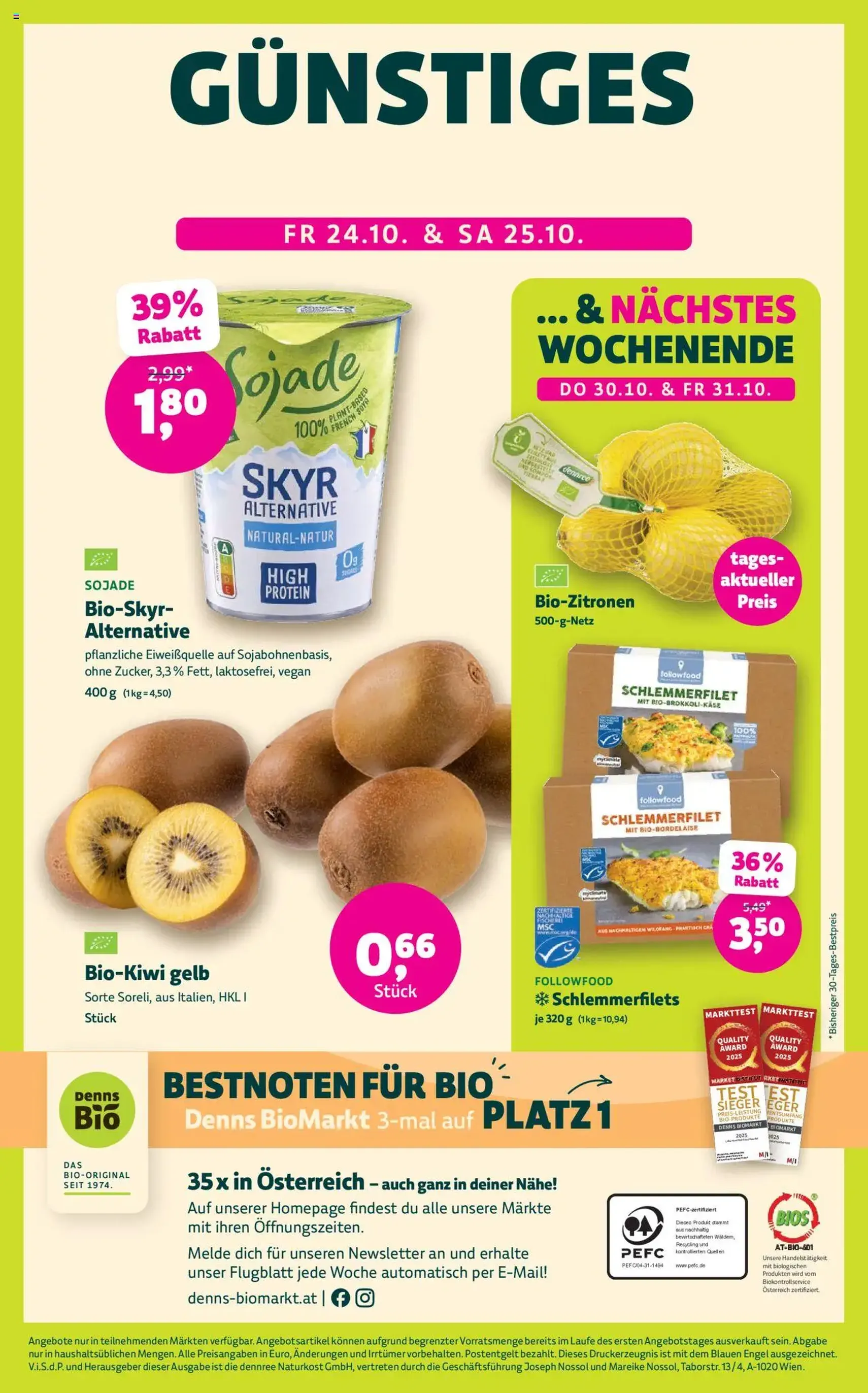 Denns BioMarkt Angebote - Gültiger Prospekt ab 22.10.2025, Seite 12 von insgesamt 12
