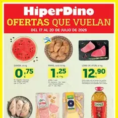 Vista previa del folleto HiperDino Supermercados válido desde 17/07/2026