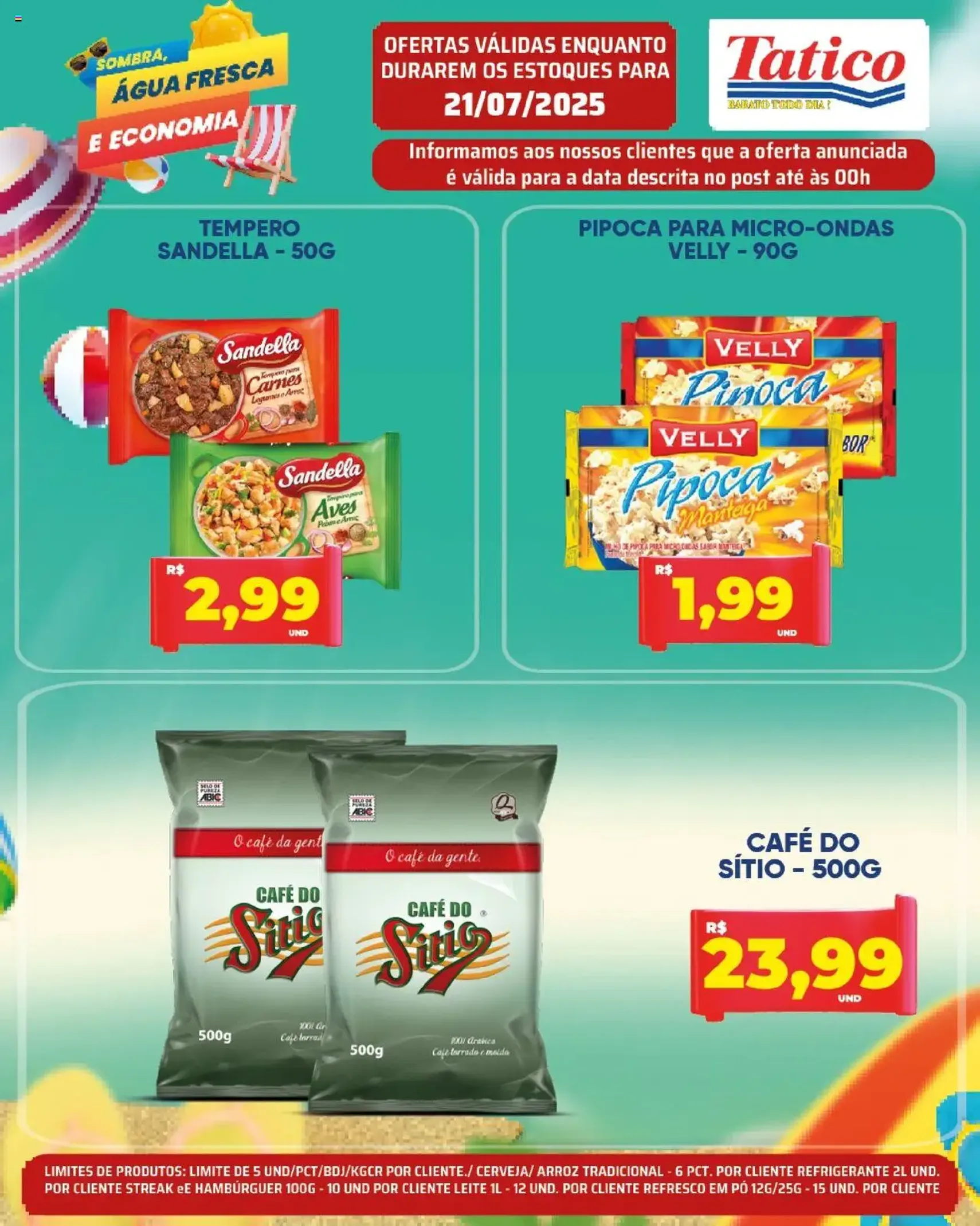 Tatico - Ofertas do Dia - folheto válido a partir de 21/07/2025 página 6 de 20 Tatico - Ofertas do Dia - folheto válido a partir de 21/07/2025 página 6 de 20