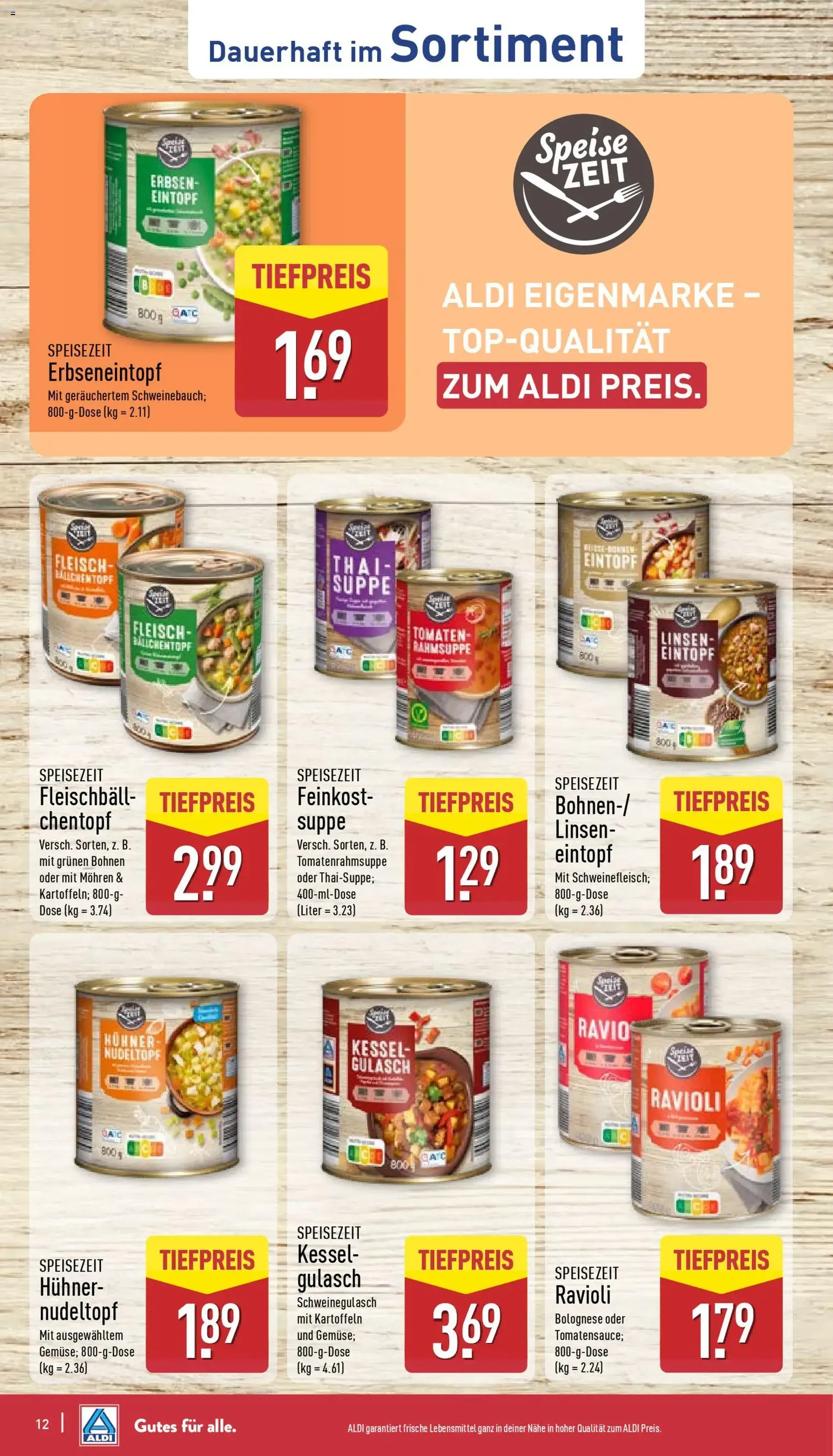 Aldi Prospekt - Gültiger Prospekt ab 12.01.2026, Seite 12 von insgesamt 44