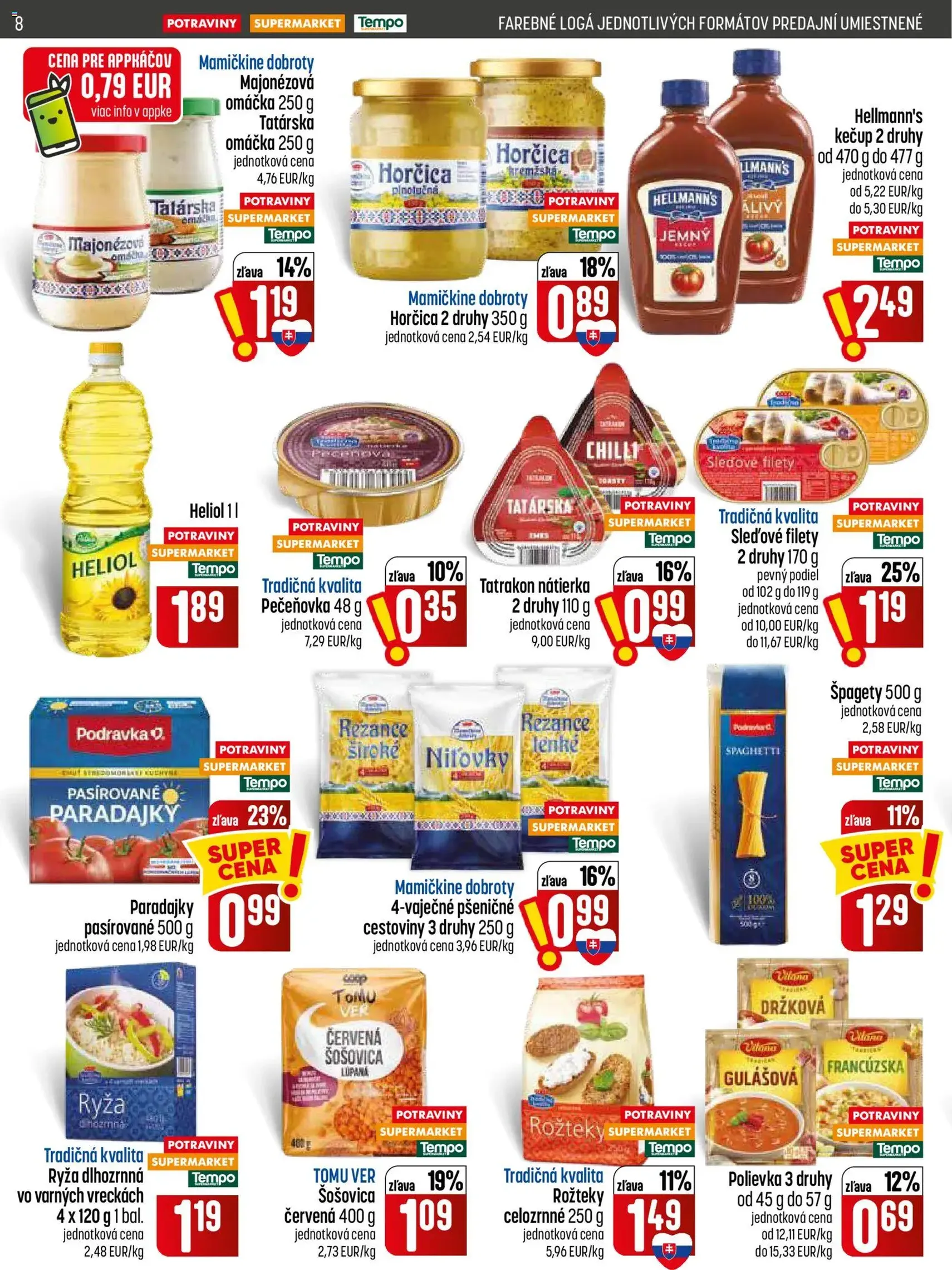 COOP Jednota leták - platný leták od 30.07.2026 strana 8 z 28