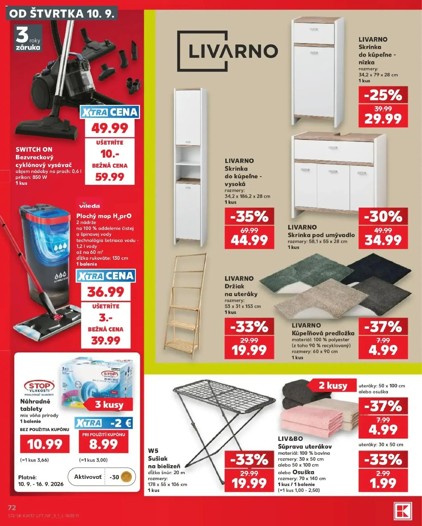 Kaufland leták - platný leták od 10.09.2026 strana 72 z 84