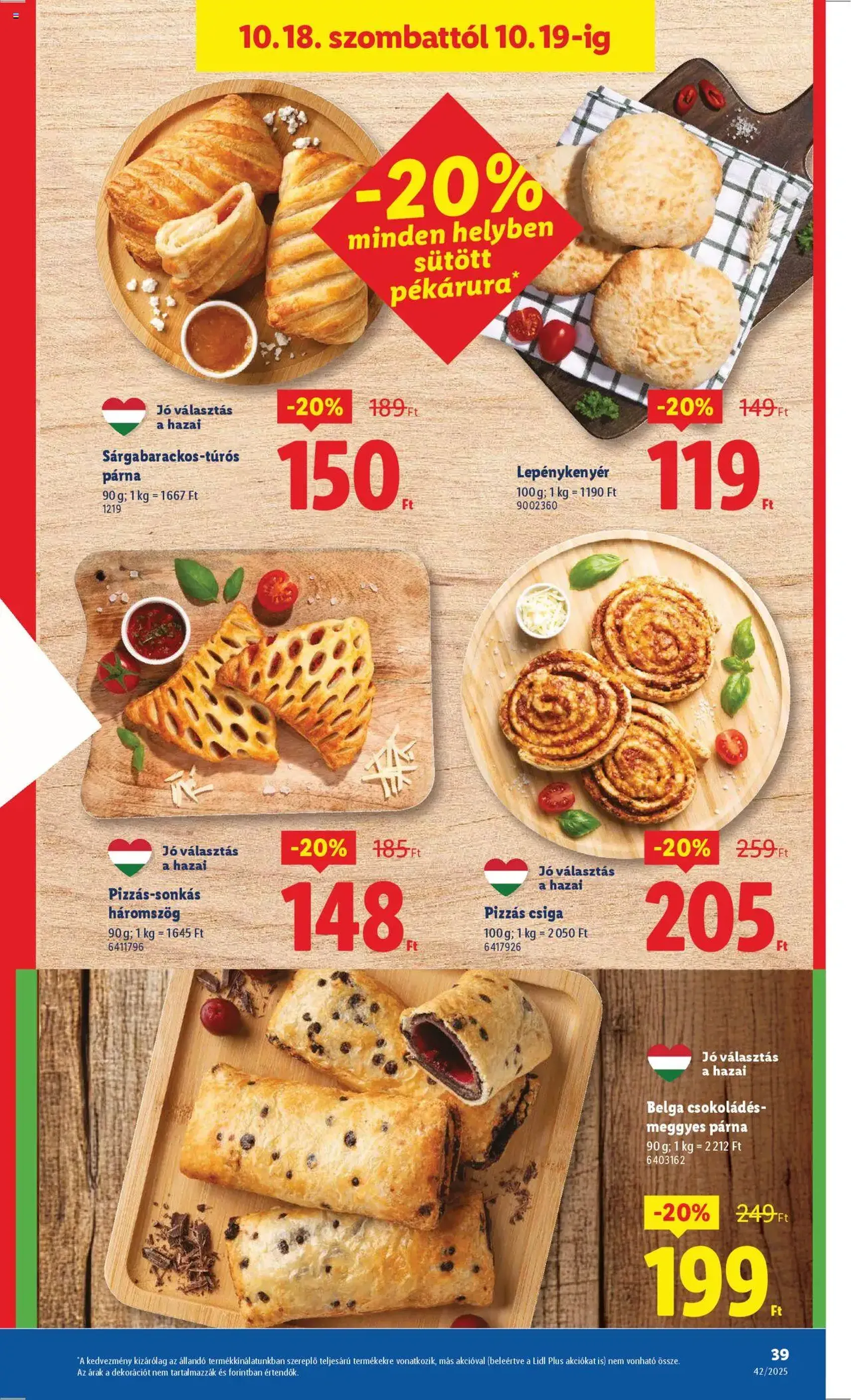 Lidl Akciós újság - 2025.10.16. érvényes szórólap 39 oldal 68 oldalból Lidl Akciós újság - 2025.10.16. érvényes szórólap 39 oldal 68 oldalból