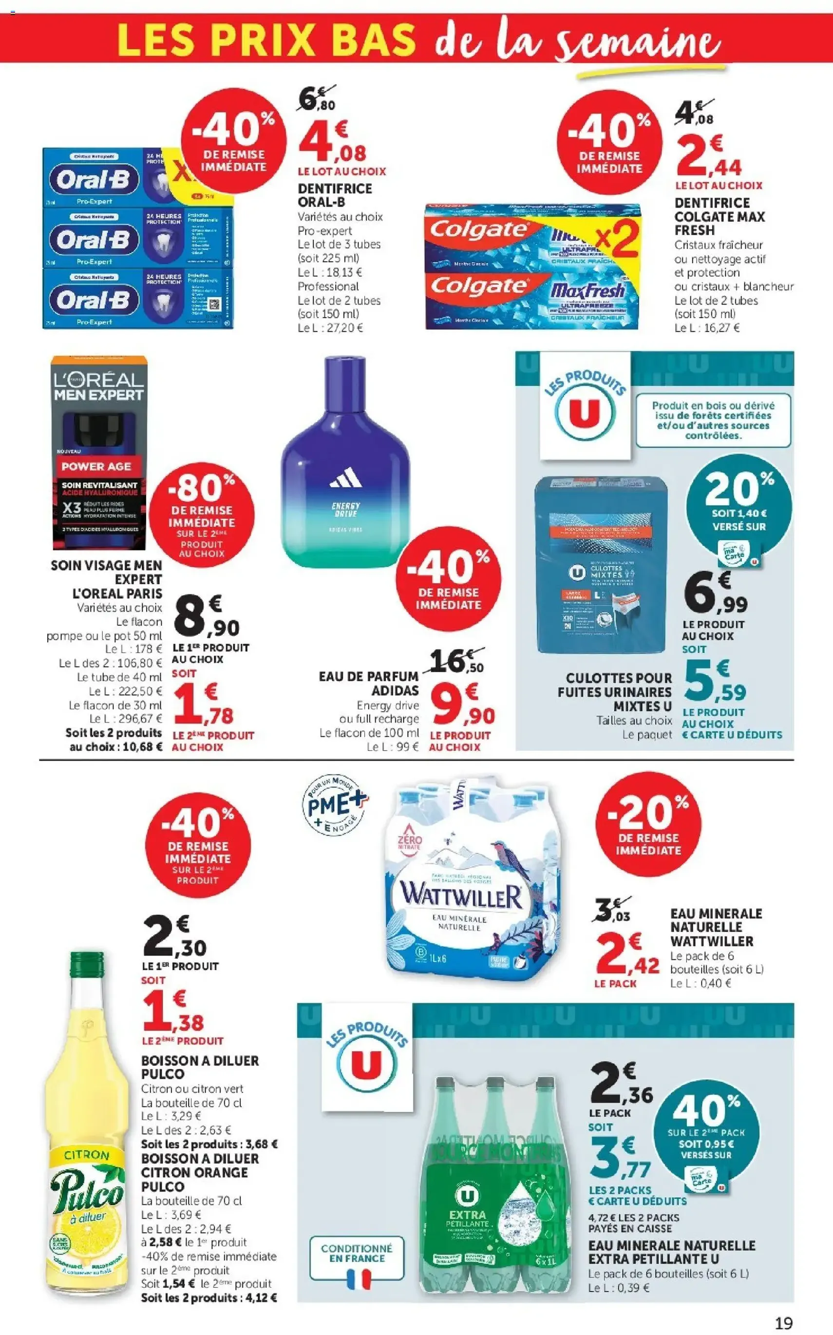 Super U - Les prix bas de la semaine - brochure valable à partir du 09/06/2026, page 19 sur 36