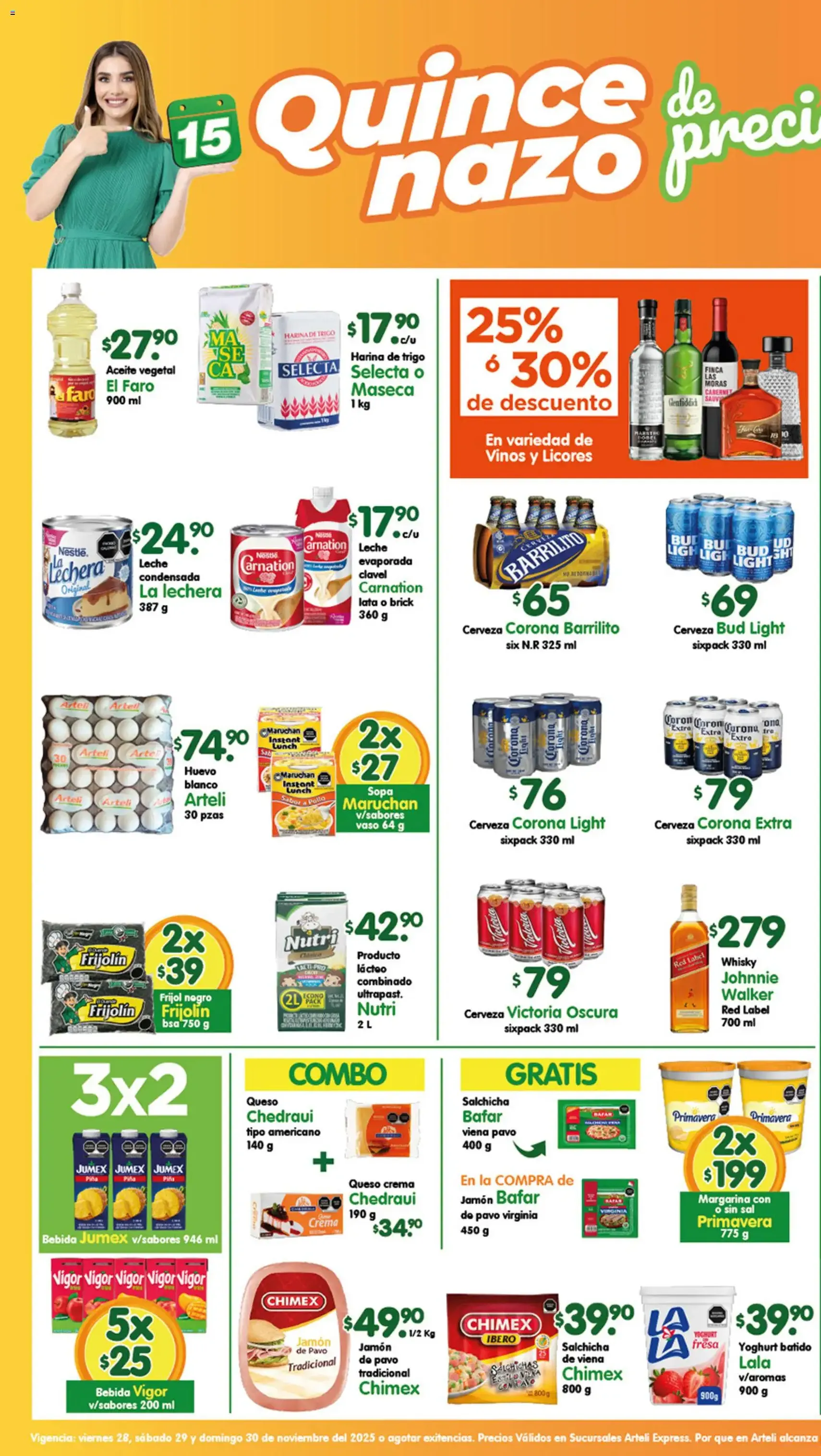 Arteli folleto - folleto válido desde 28/11/2025 página 1 de 2