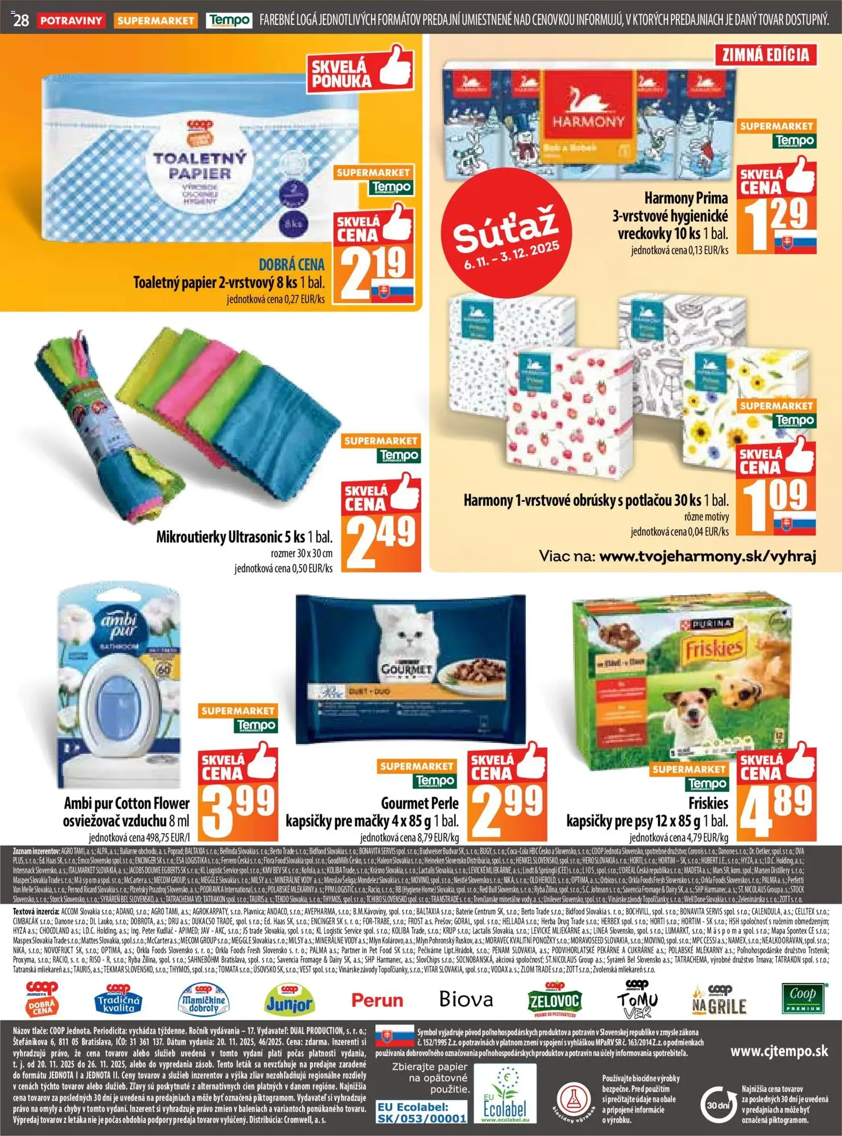 COOP Jednota leták - platný leták od 20.11.2025 strana 28 z 32