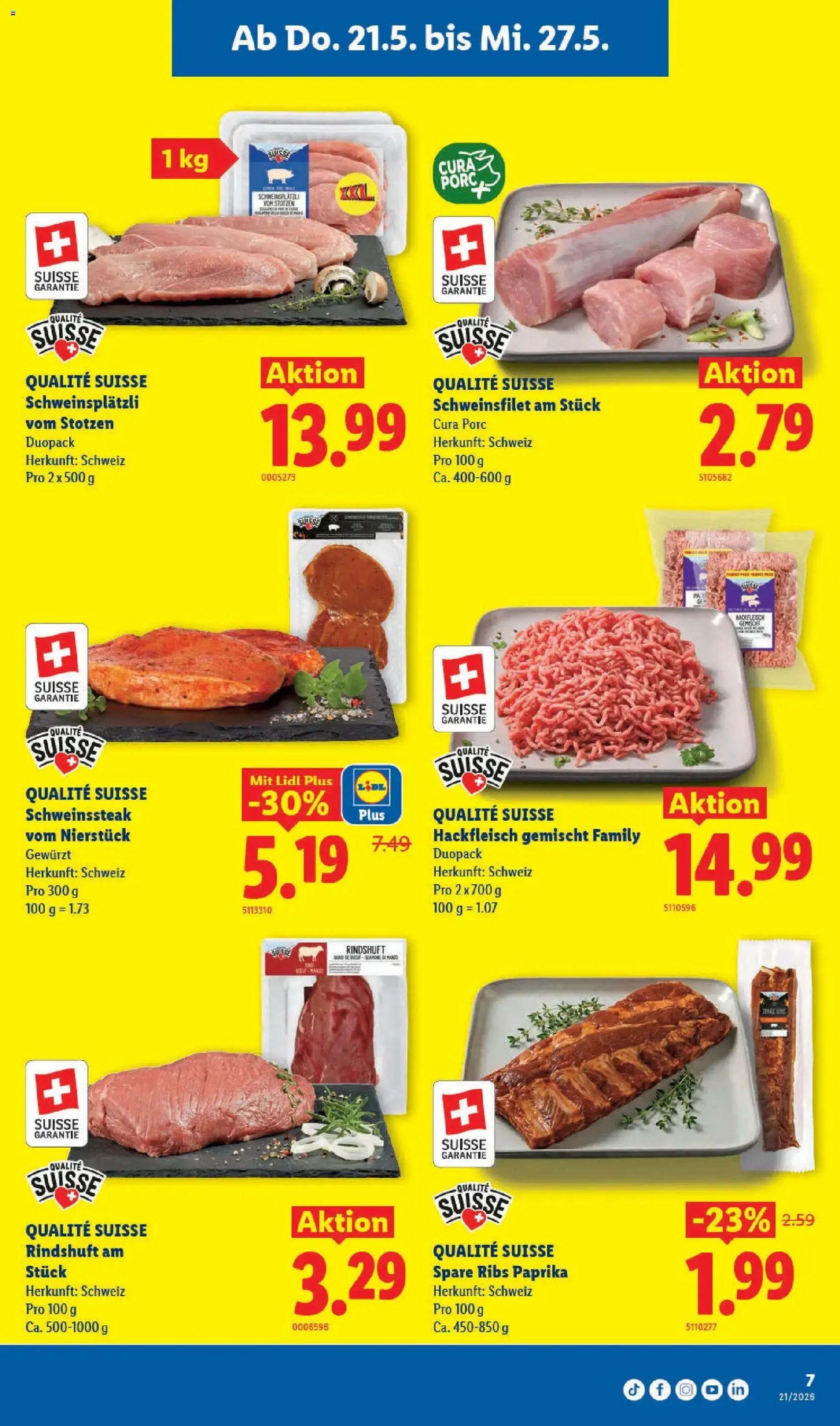 Lidl aktionen - Gültiger Prospekt ab 21.05.2026, Seite 7 von insgesamt 32