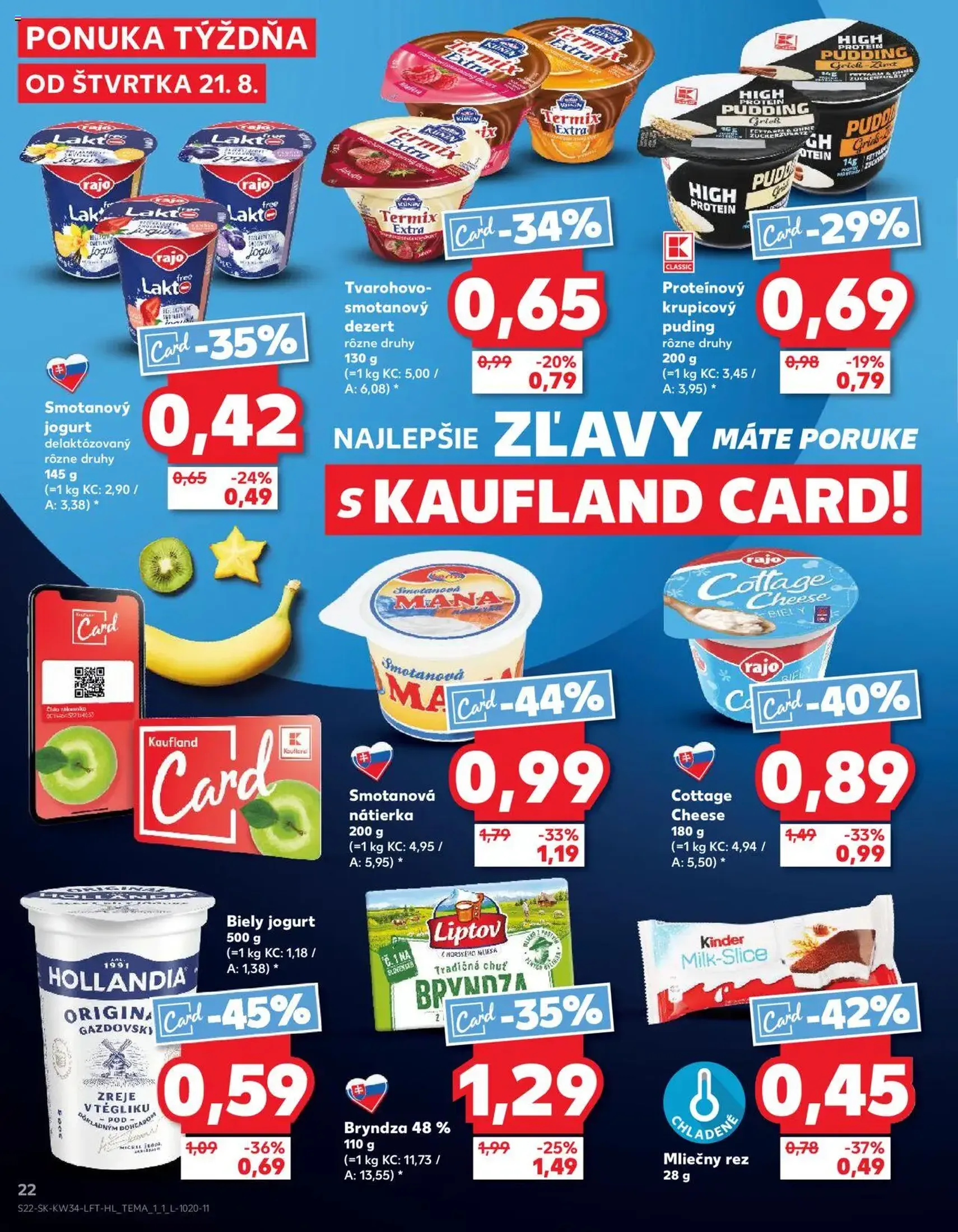 Kaufland Bratislava-Avion - platný leták od 21.08.2025 strana 22 z 78