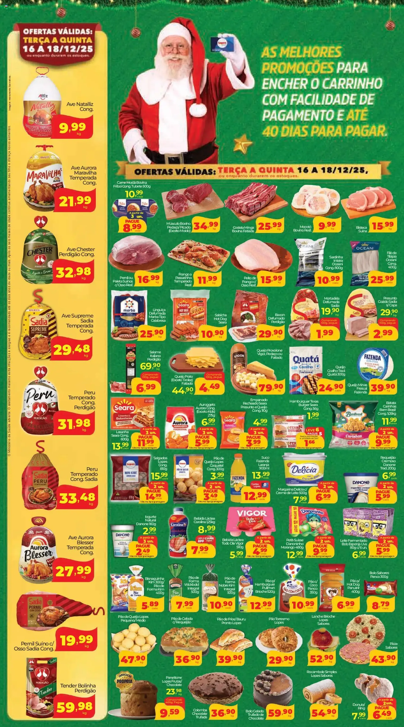Lopes Supermercados - Ofertas da semana - folheto válido a partir de 16/12/2025 página 2 de 4