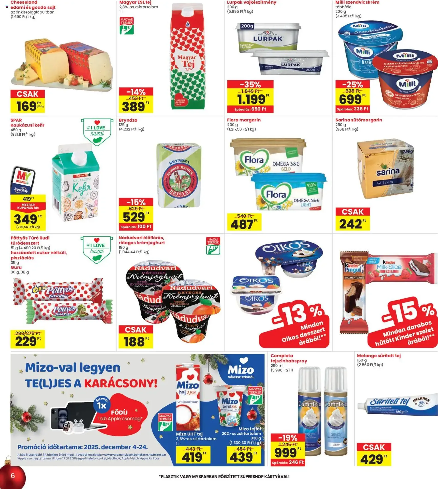 Interspar Akciós újság - 2025.12.04. érvényes szórólap 6 oldal 20 oldalból