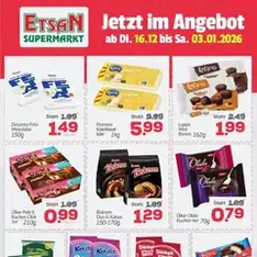 ETSAN Flugblatt - Prospekt Vorschau gültig ab 16.12.2025