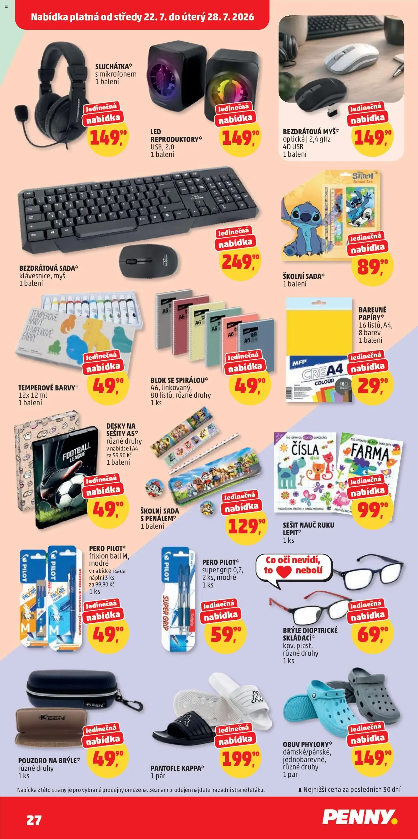Penny Market leták - platný leták od 22.07.2026 strana 27 z 34