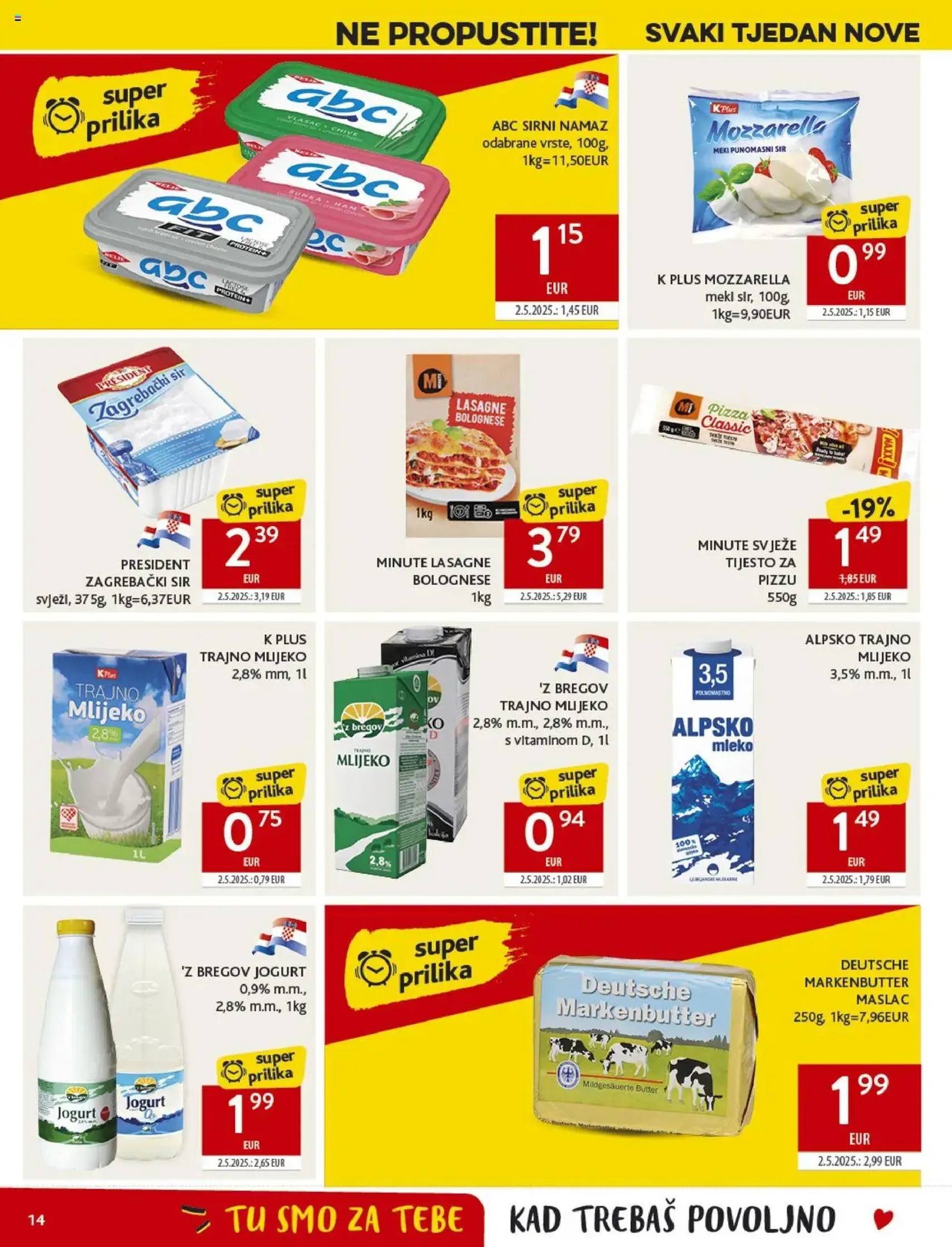 Konzum HR Akciós újság - 2025.08.27. érvényes szórólap 14 oldal 45 oldalból Konzum HR Akciós újság - 2025.08.27. érvényes szórólap 14 oldal 45 oldalból