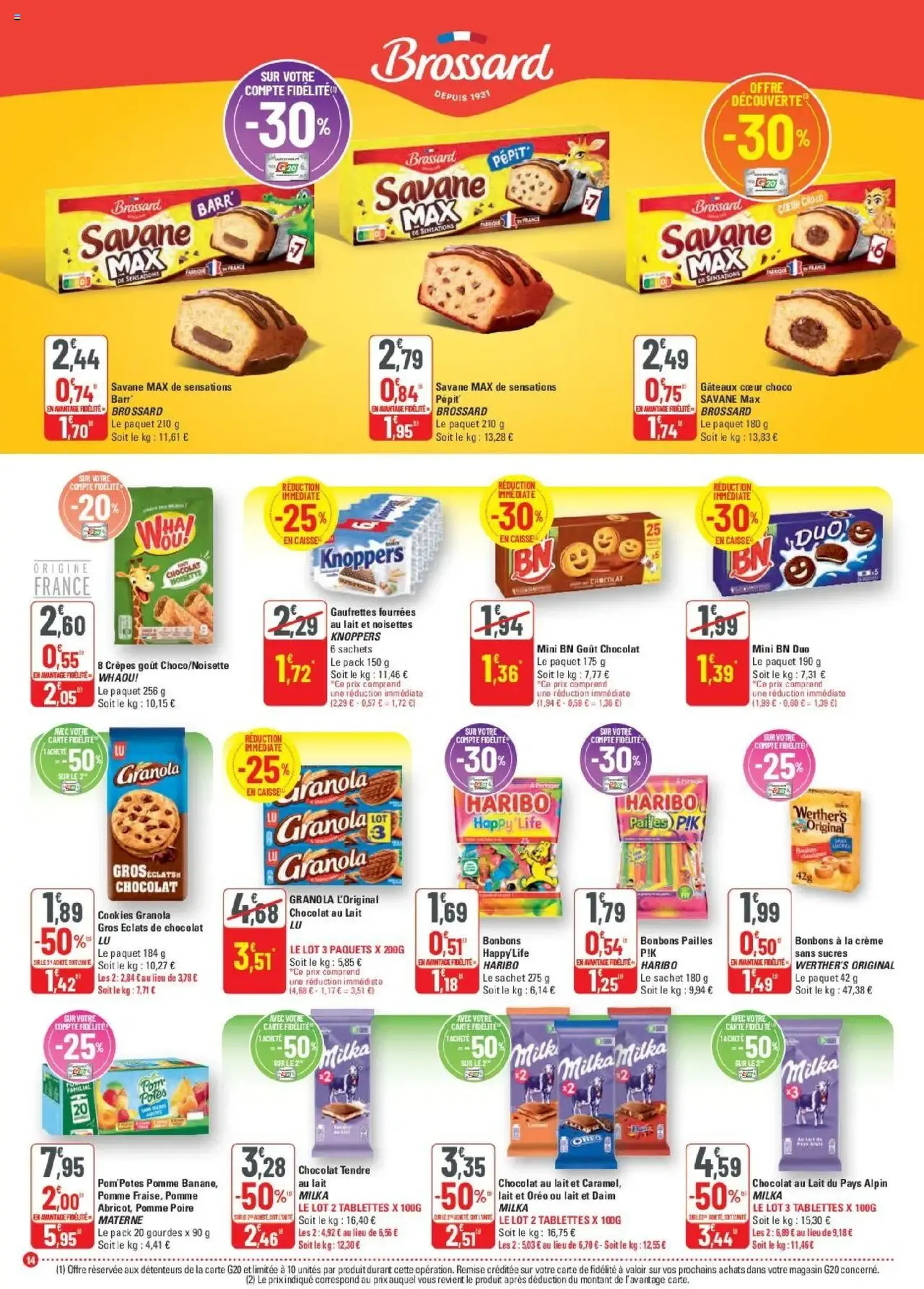 G20 Supermarchés catalogue - brochure valable à partir du 27/08/2025, page 14 sur 24