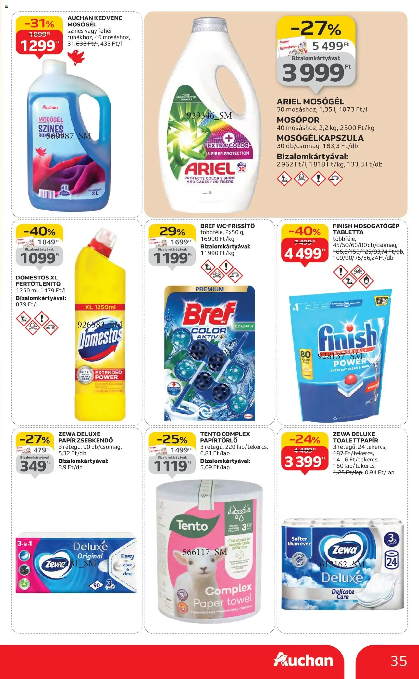 Auchan Akciós újság - 2025.10.30. érvényes szórólap 35 oldal 58 oldalból Auchan Akciós újság - 2025.10.30. érvényes szórólap 35 oldal 58 oldalból