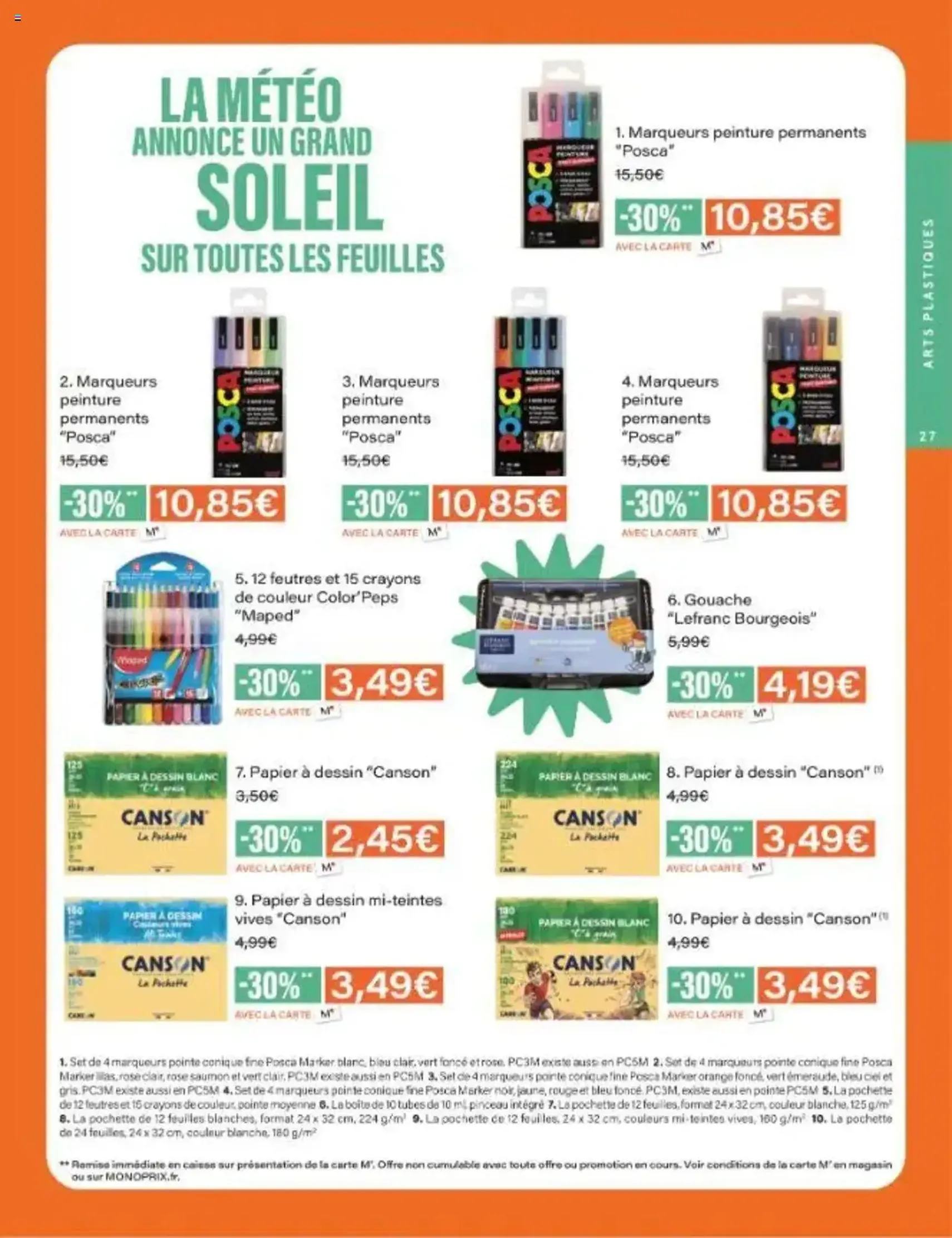 Monoprix catalogue guide de rentrée - brochure valable à partir du 05/08/2025, page 27 sur 42