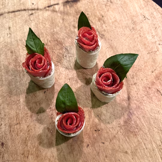 Náhled receptu Tortillové růžičky