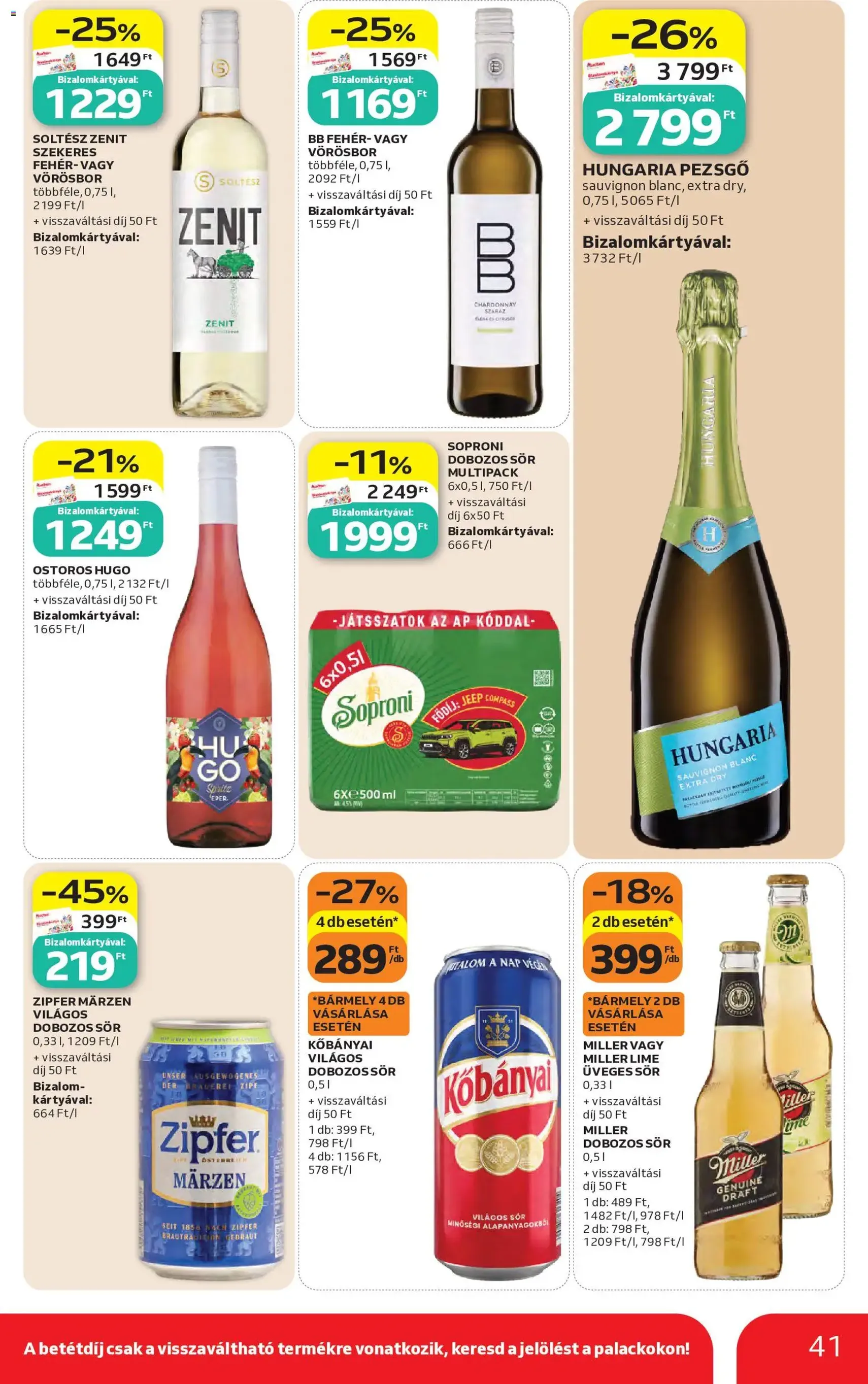 Auchan akciós újság - 2026.05.14. érvényes szórólap 41 oldal 58 oldalból