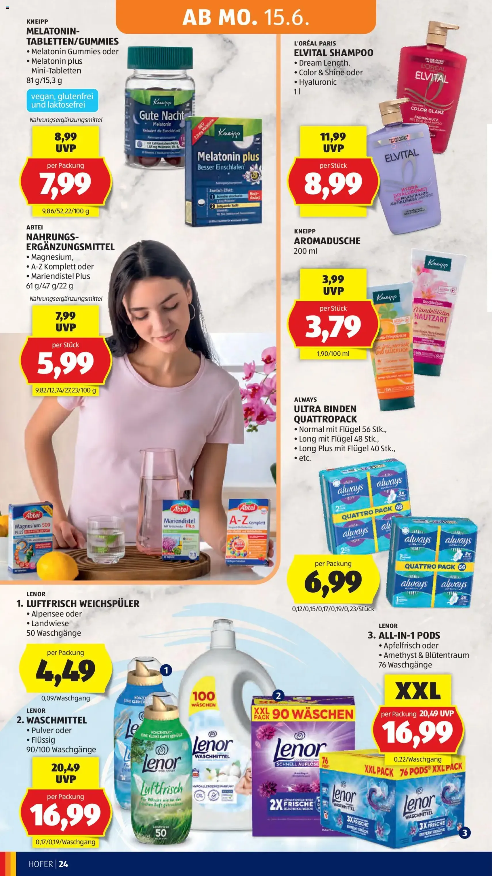 Hofer Flugblatt - Gültiger Prospekt ab 12.06.2026, Seite 28 von insgesamt 42