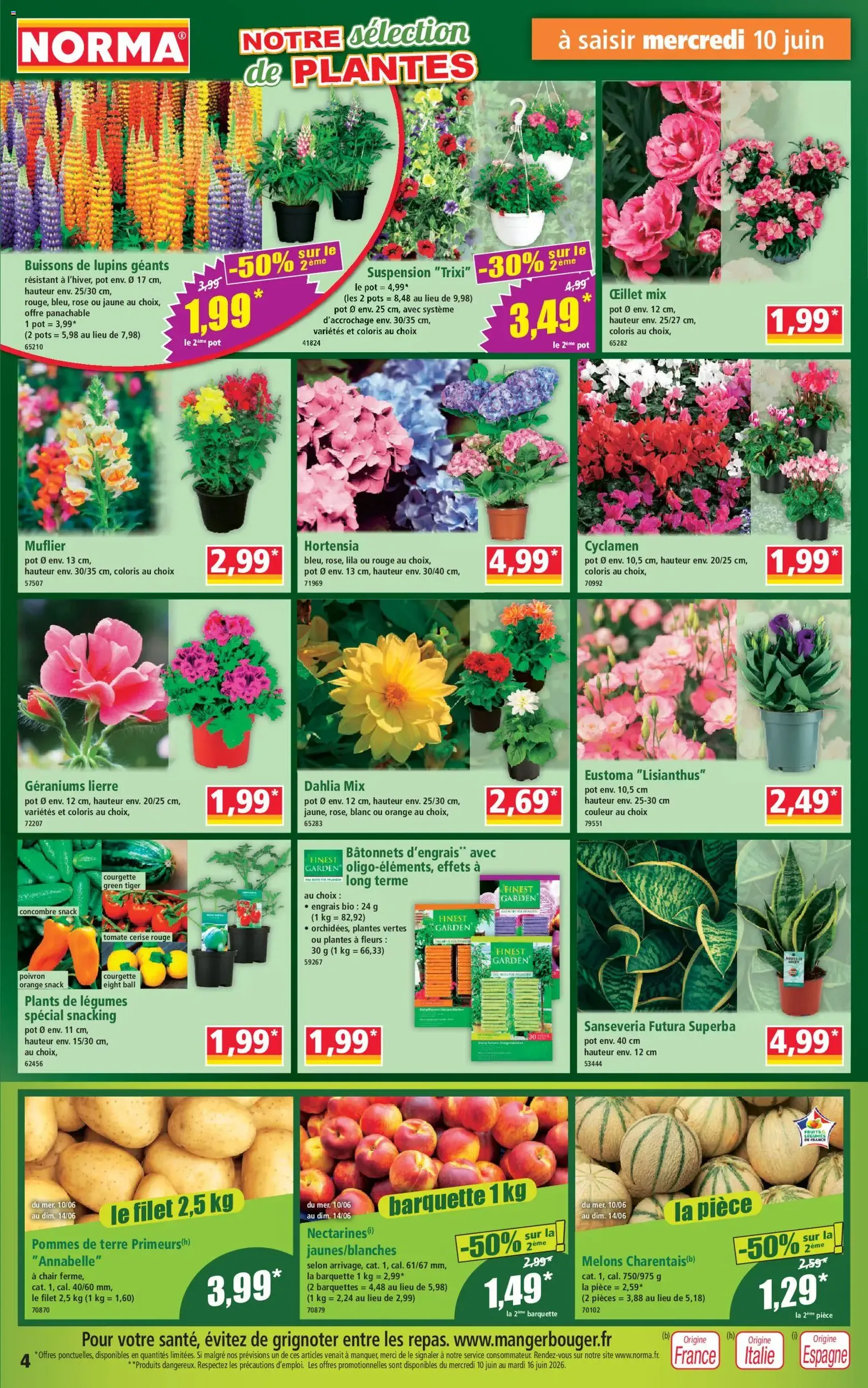 Norma catalogue - brochure valable à partir du 10/06/2026, page 4 sur 12