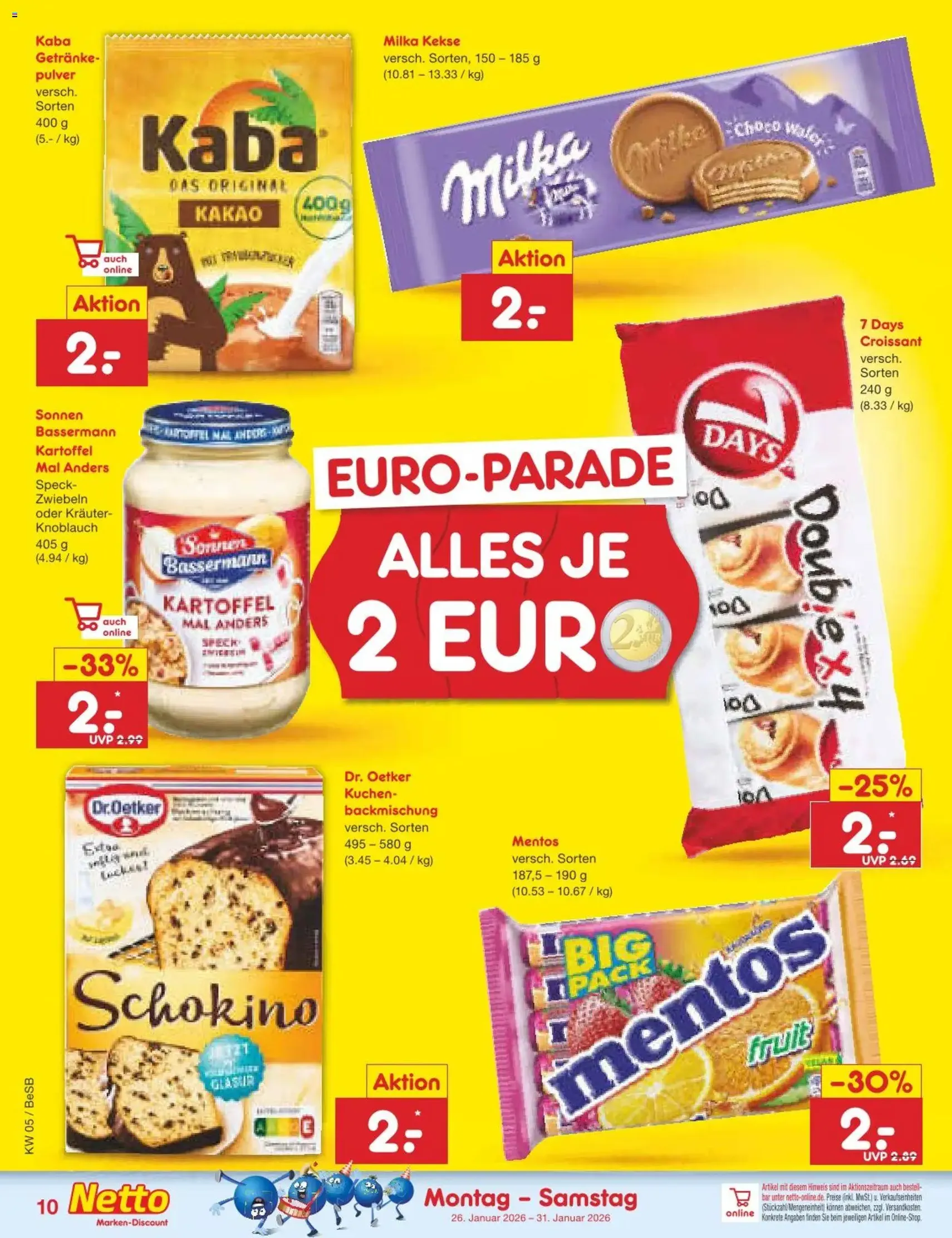 Netto Marken-Discount Prospekt - Gültiger Prospekt ab 26.01.2026, Seite 10 von insgesamt 57
