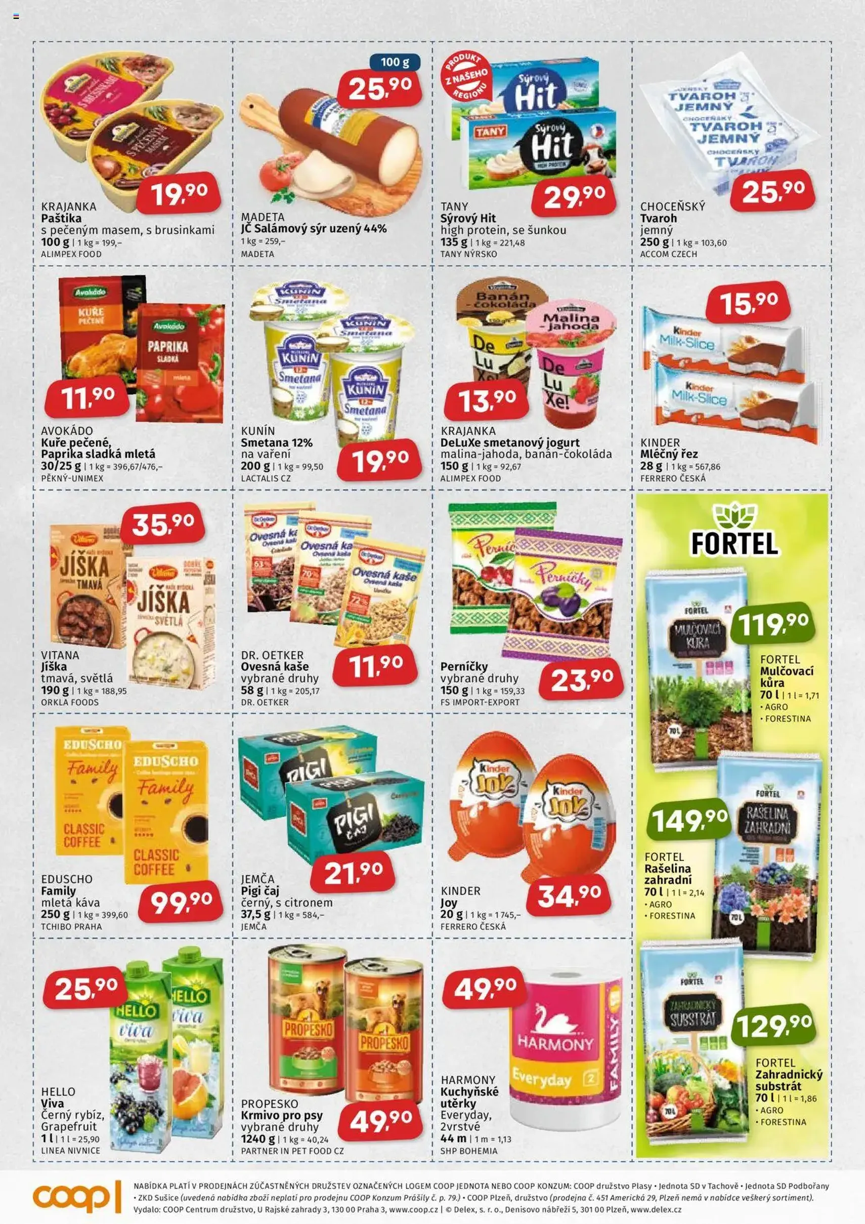 Coop leták - Západočeský region - platný leták od 24.09.2025 strana 3 z 4