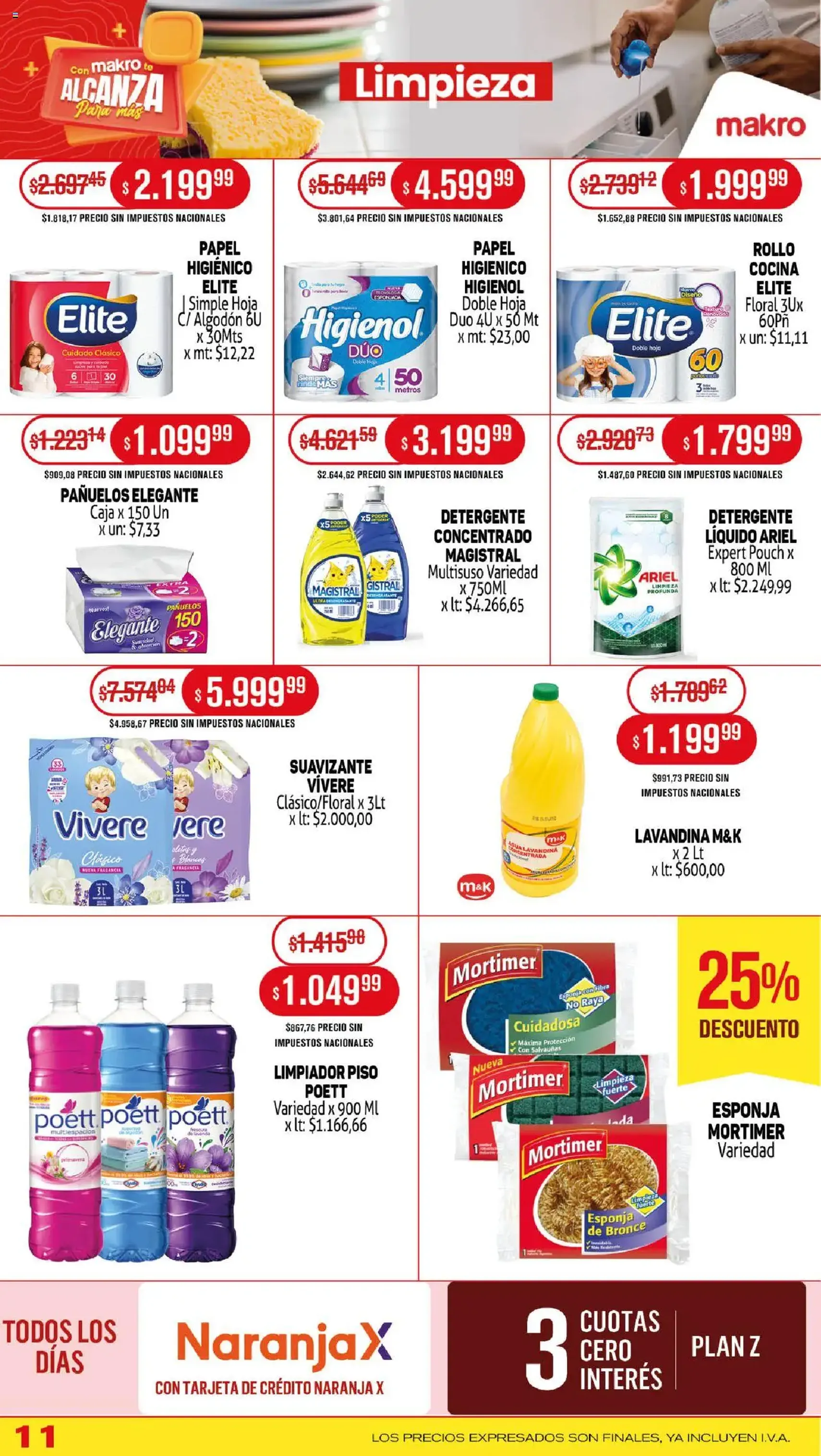 Makro ofertas - folleto válido desde 17/07/2025 página 11 de 12 Makro ofertas - folleto válido desde 17/07/2025 página 11 de 12