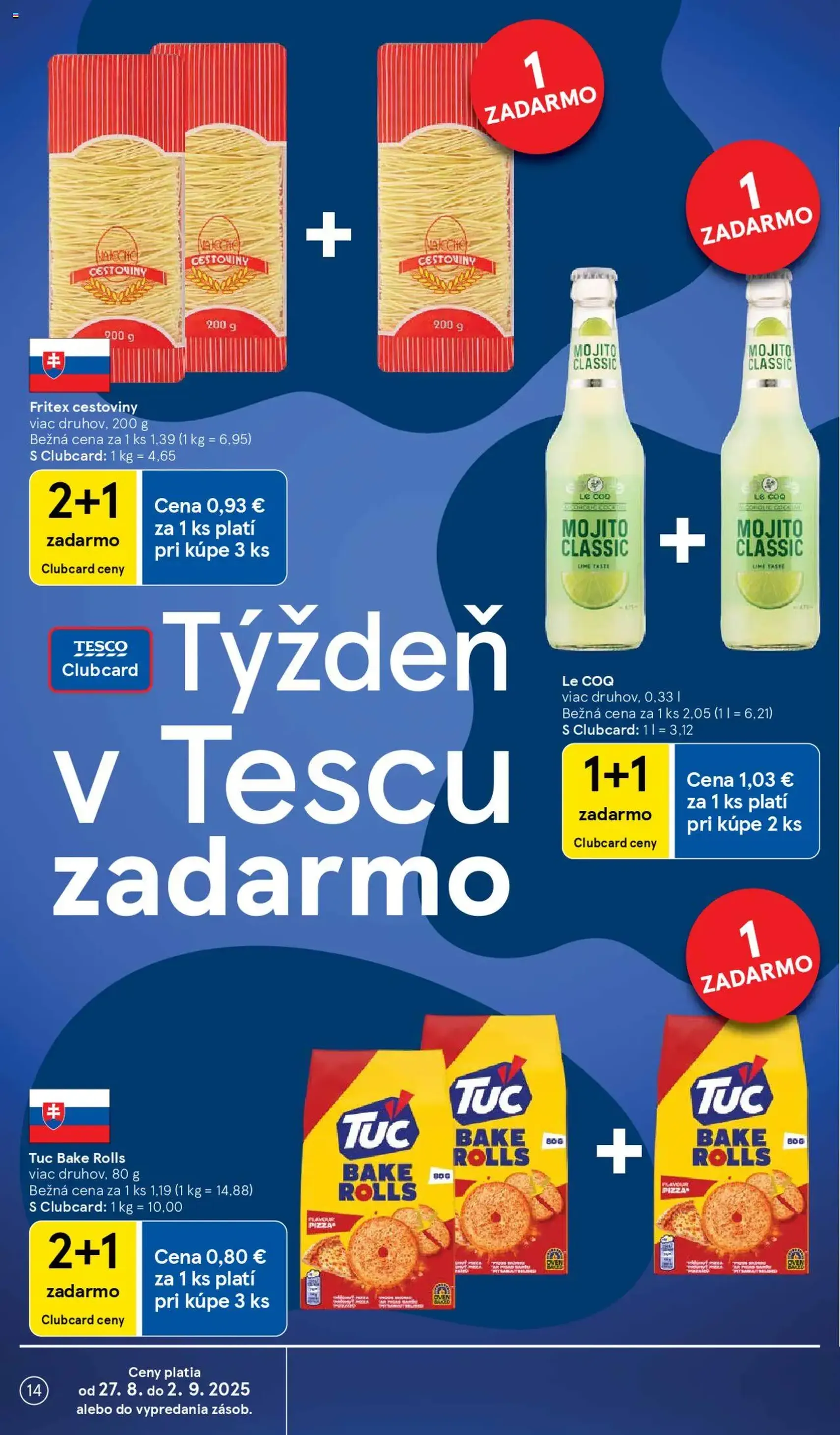 Tesco Hypermarket - leták - platný leták od 27.08.2025 strana 14 z 37