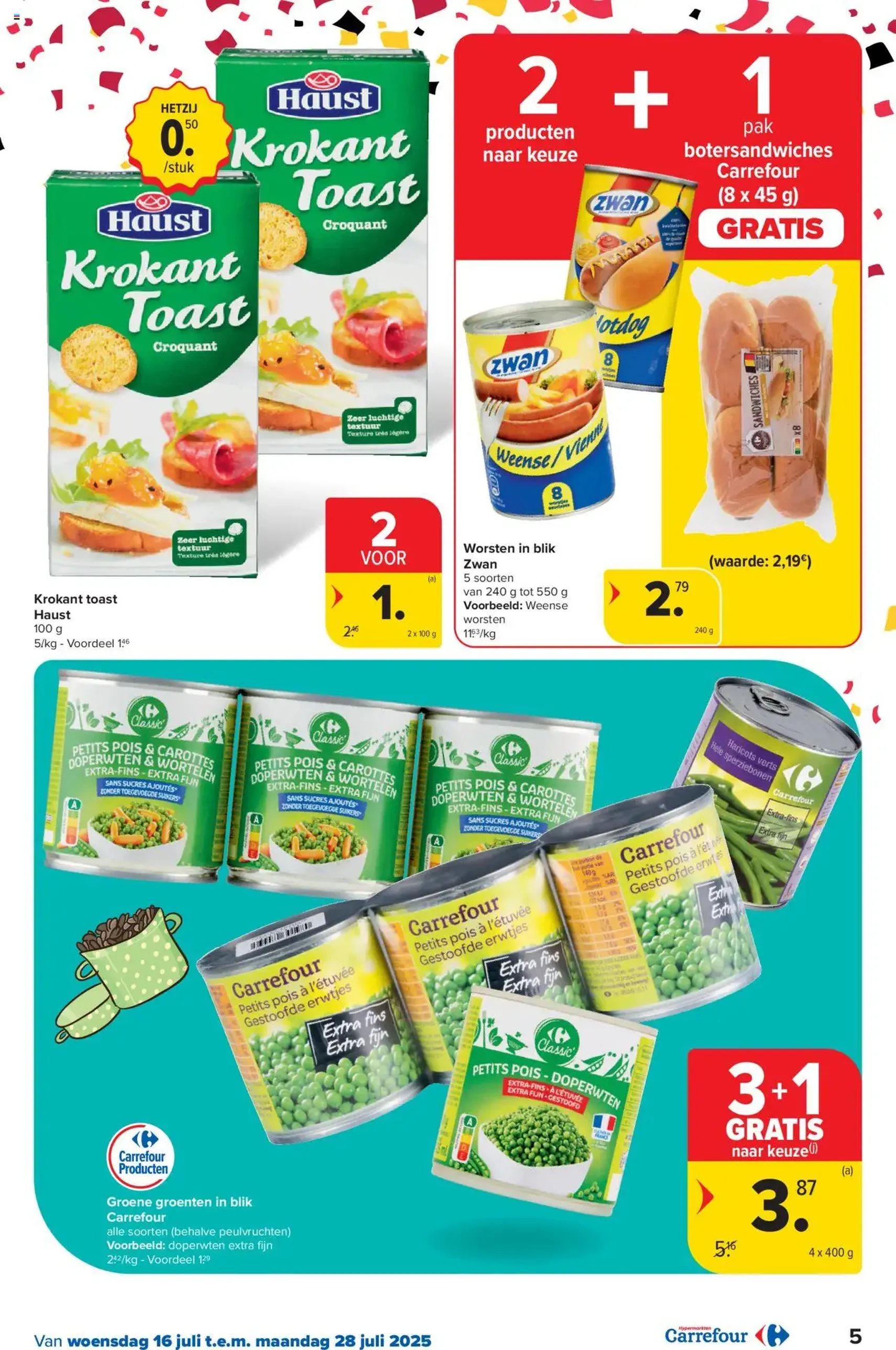 Carrefour folder week 29 - geldige folder vanaf 16/07/2025 pagina 5 van 40