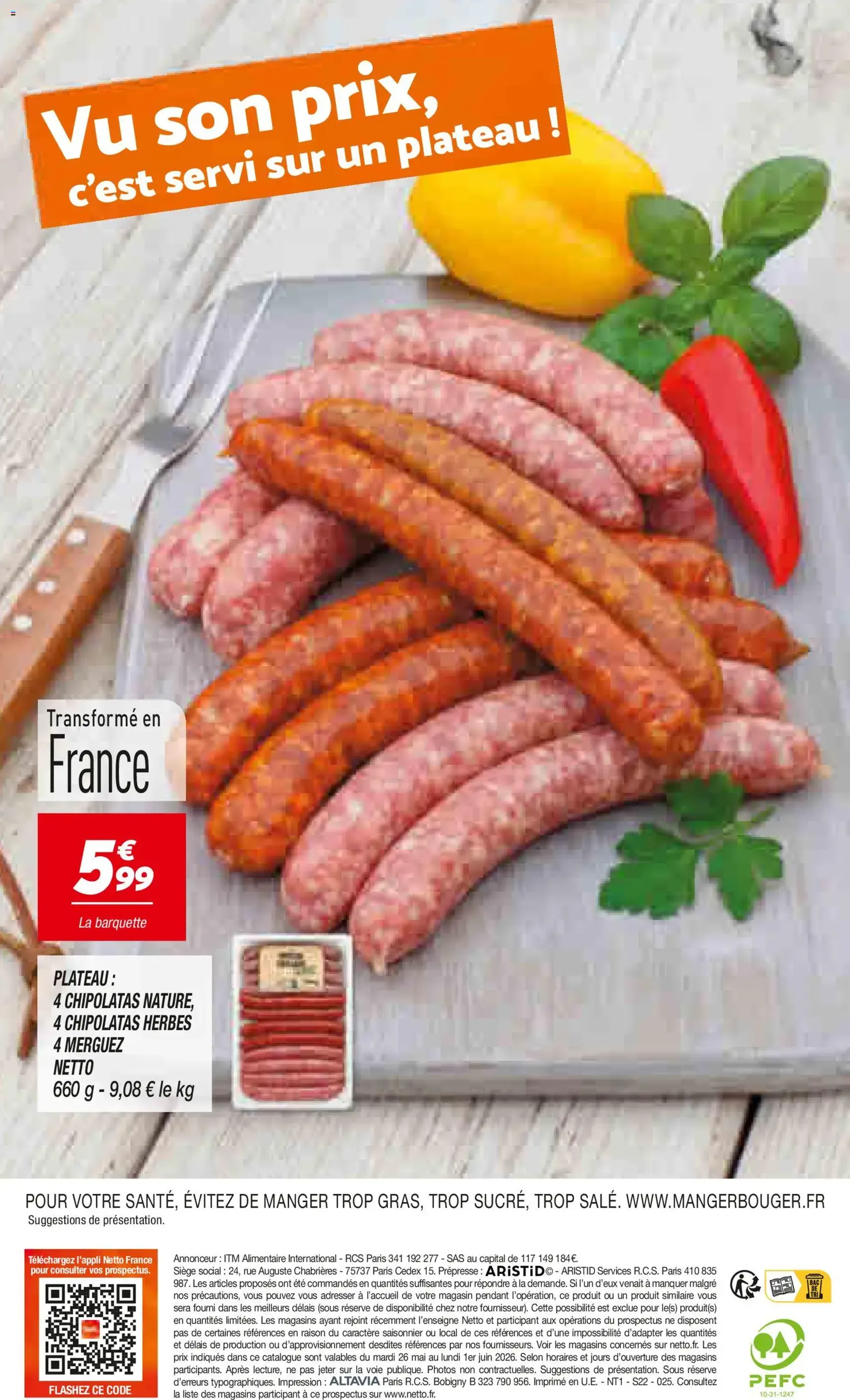 Netto catalogue - brochure valable à partir du 26/05/2026, page 20 sur 20