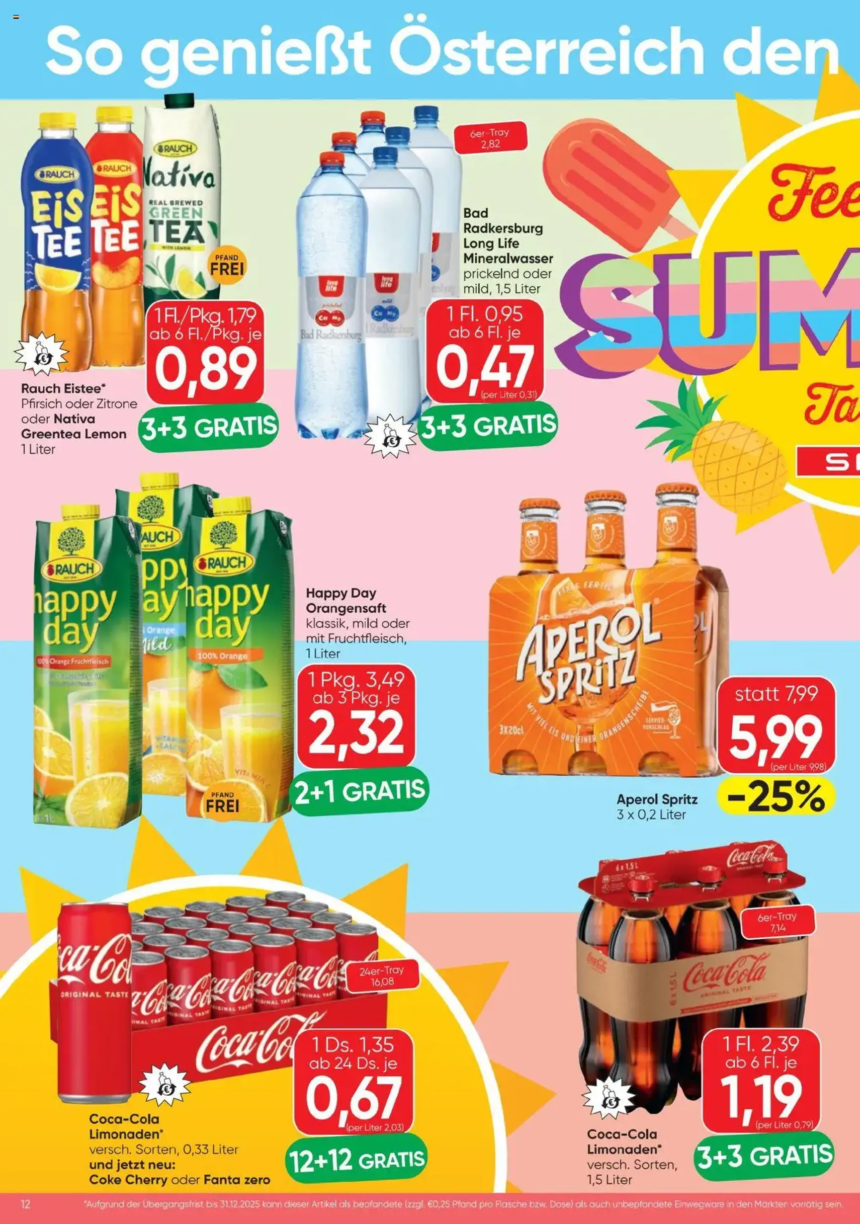 Spar Flugblatt - Gültiger Prospekt ab 14.08.2025, Seite 12 von insgesamt 20