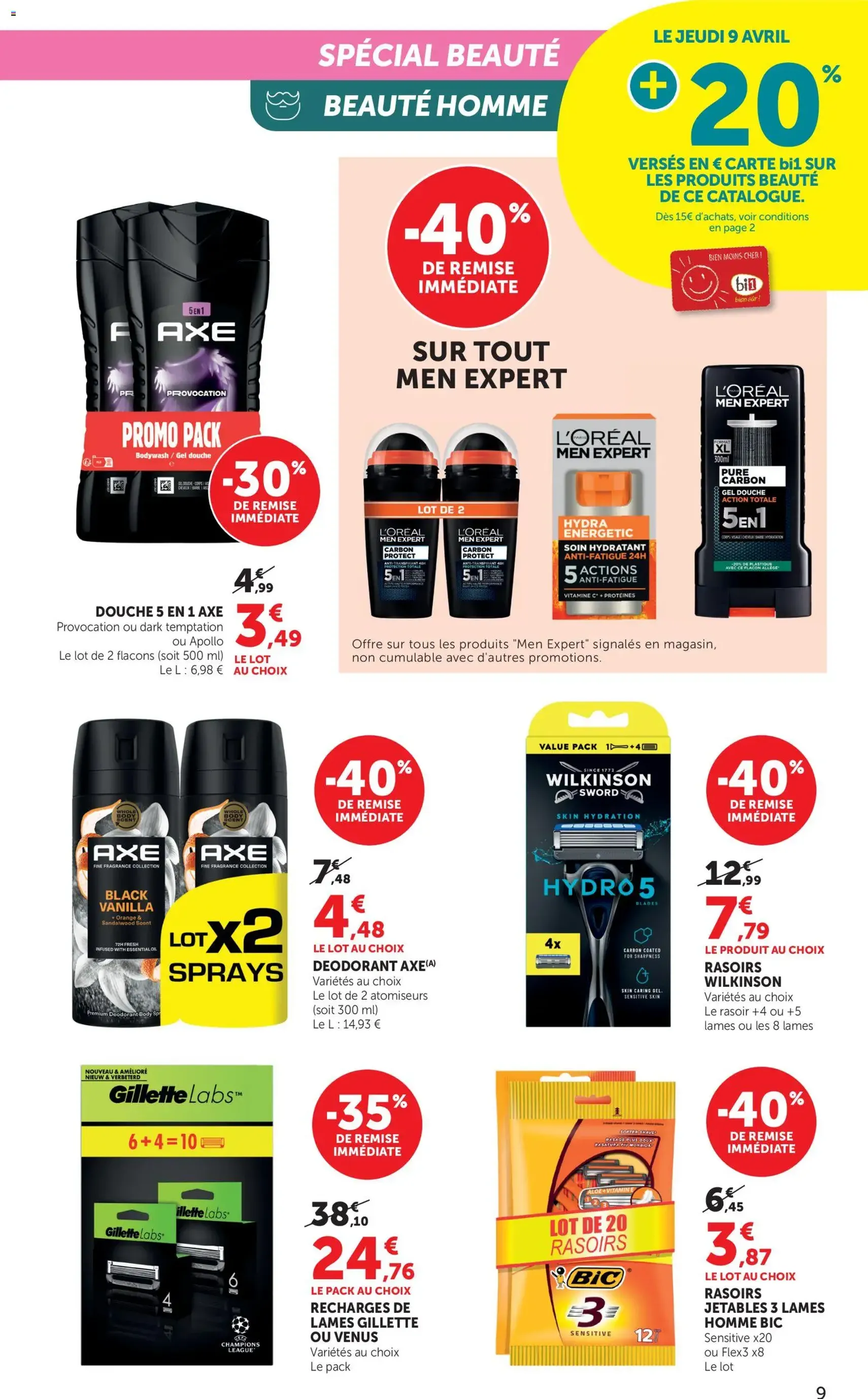 Bi1 Catalogue - brochure valable à partir du 08/04/2026, page 9 sur 20