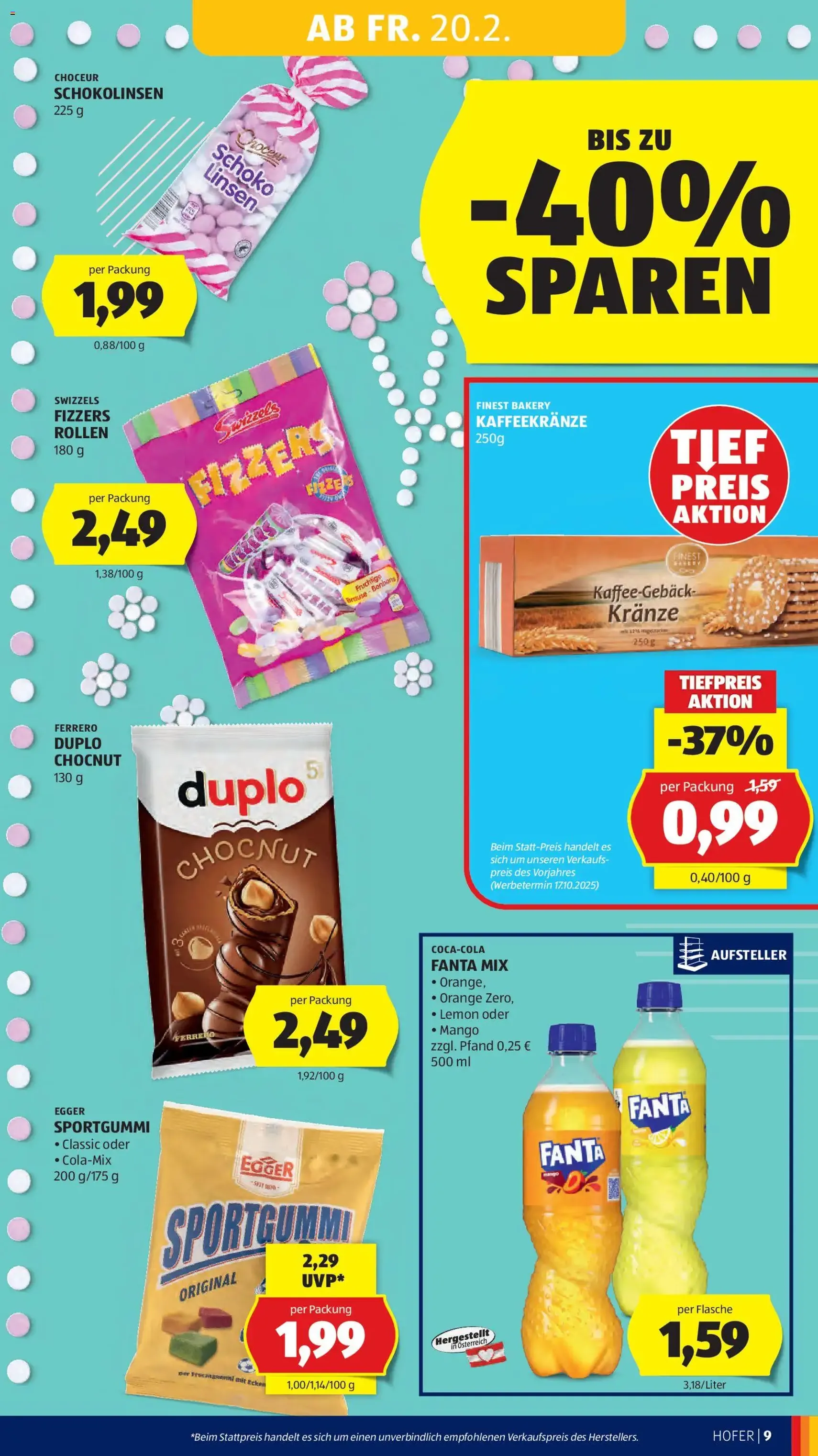 Hofer Flugblatt - Gültiger Prospekt ab 20.02.2026, Seite 11 von insgesamt 37