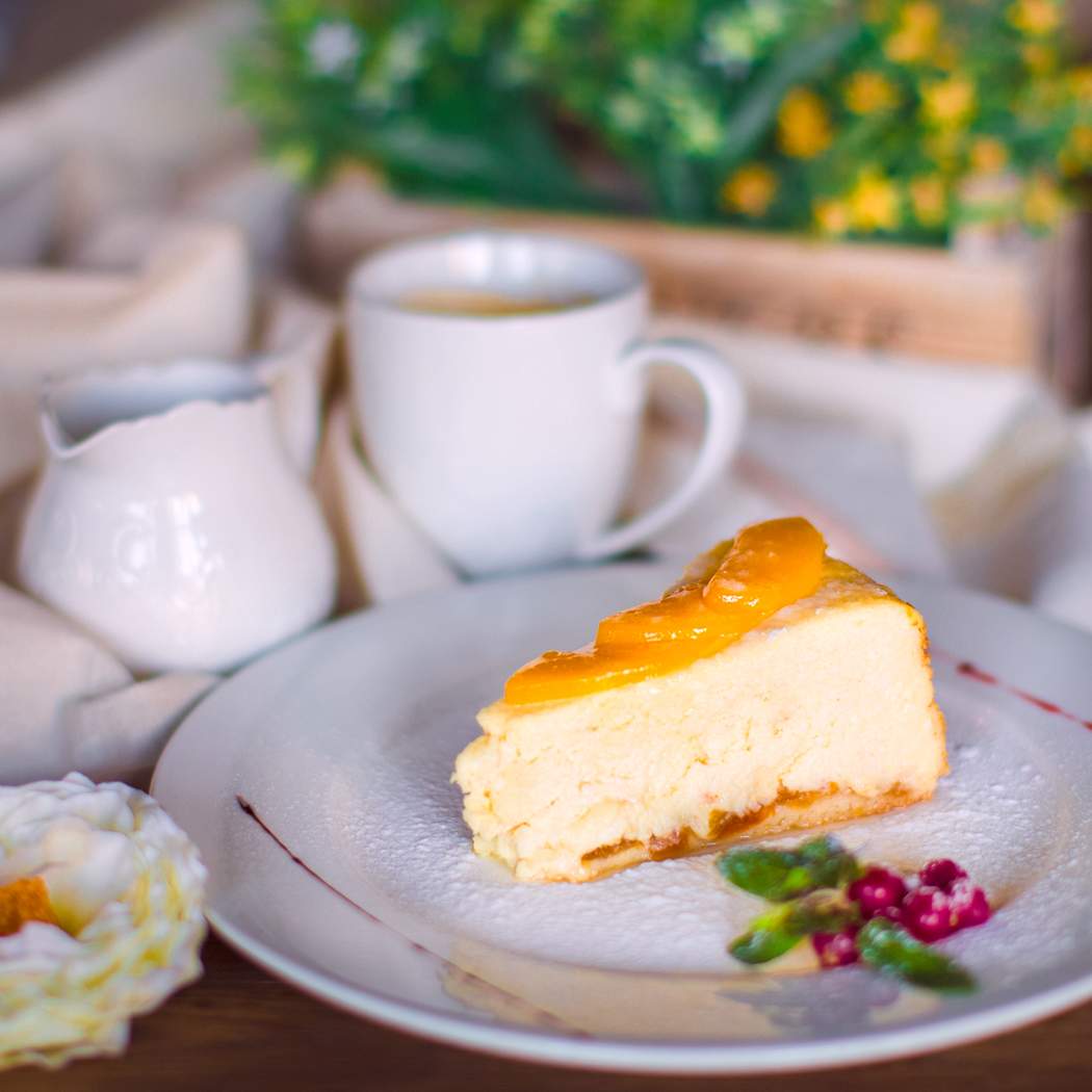 Gluténmentes citromos ricotta sajtos torta