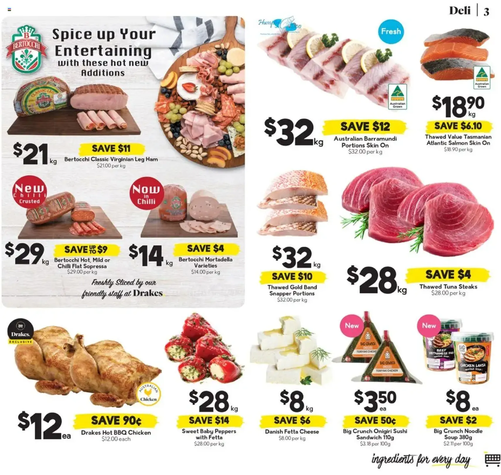 Drakes Catalogue SA - valid flyer from 01/10/2025, page 3 of 16 Drakes Catalogue SA - valid flyer from 01/10/2025, page 3 of 16