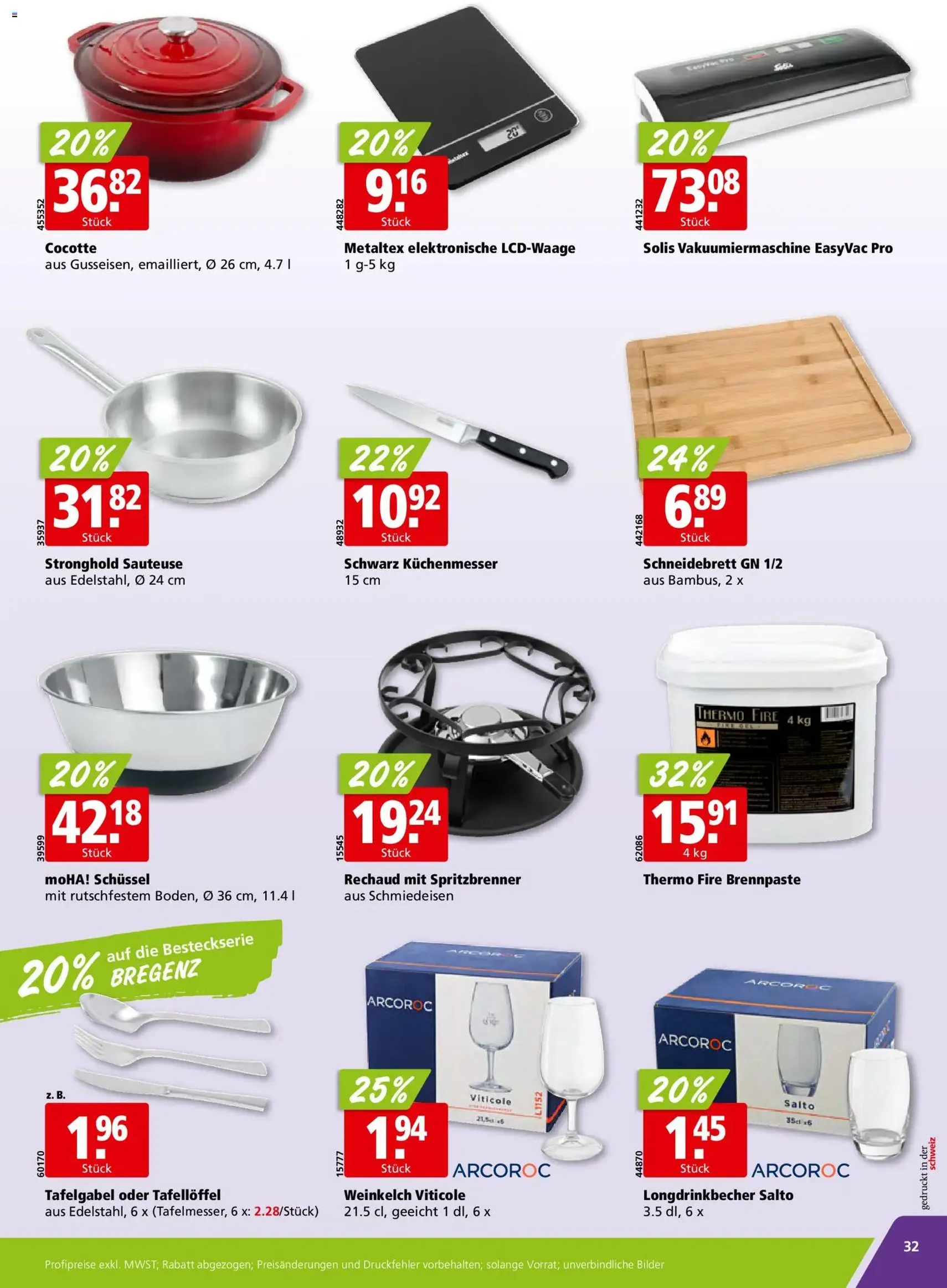 Aligro Aktionen - Gültiger Prospekt ab 16.02.2026, Seite 32 von insgesamt 32