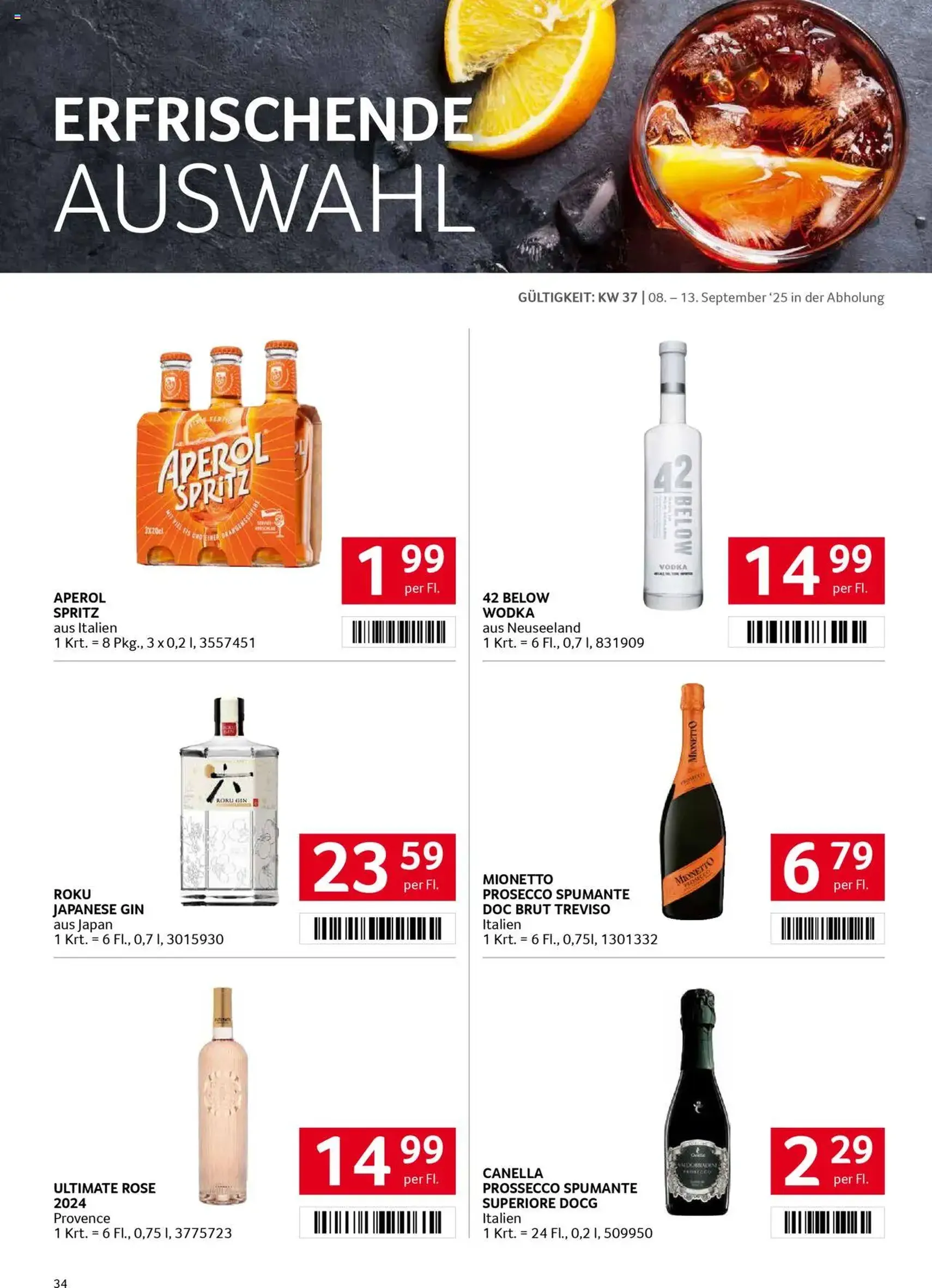 Transgourmet Flugblatt - Gültiger Prospekt ab 07.09.2025, Seite 32 von insgesamt 34