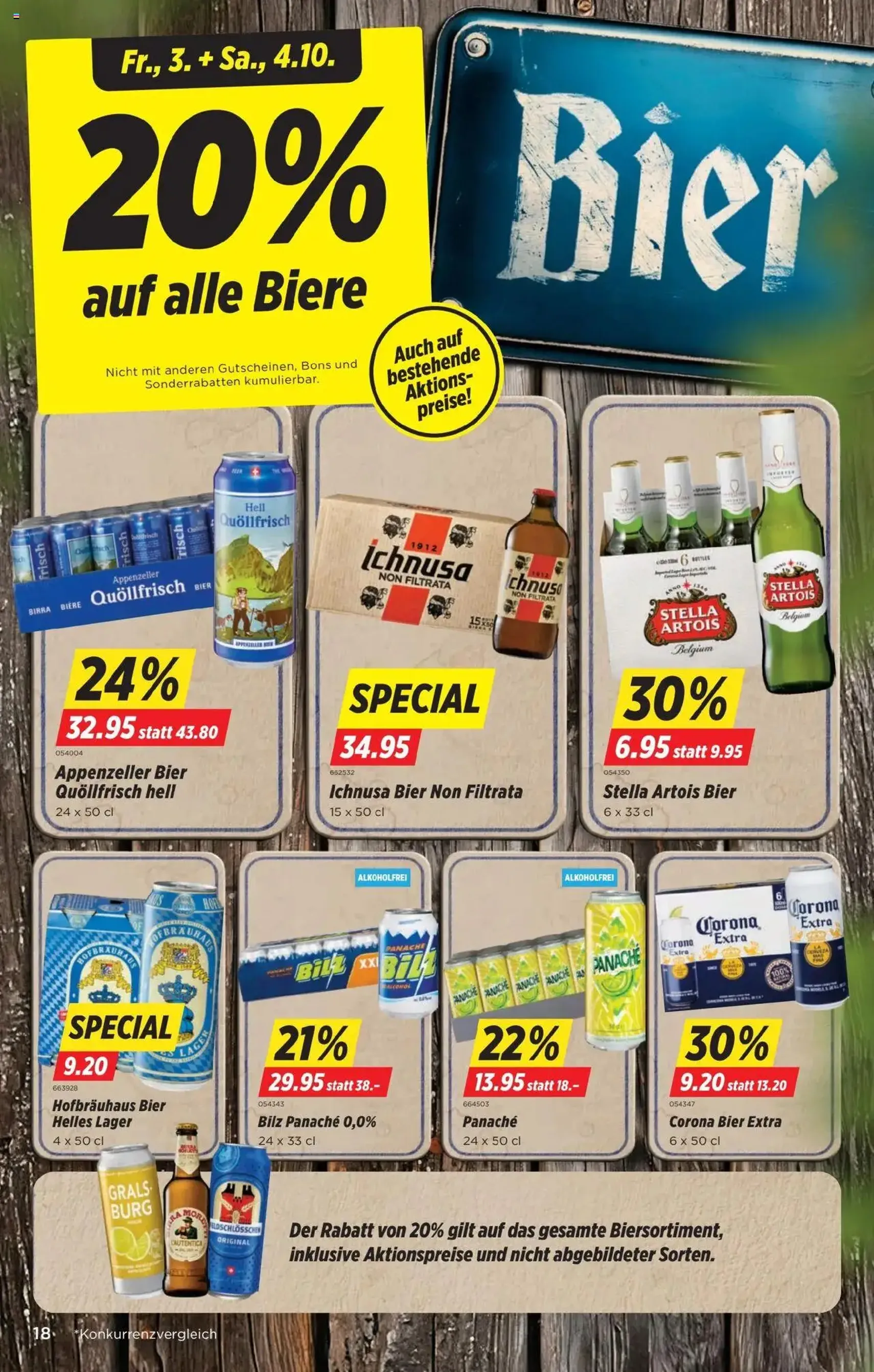 Denner Aktionen - Gültiger Prospekt ab 30.09.2025, Seite 18 von insgesamt 24