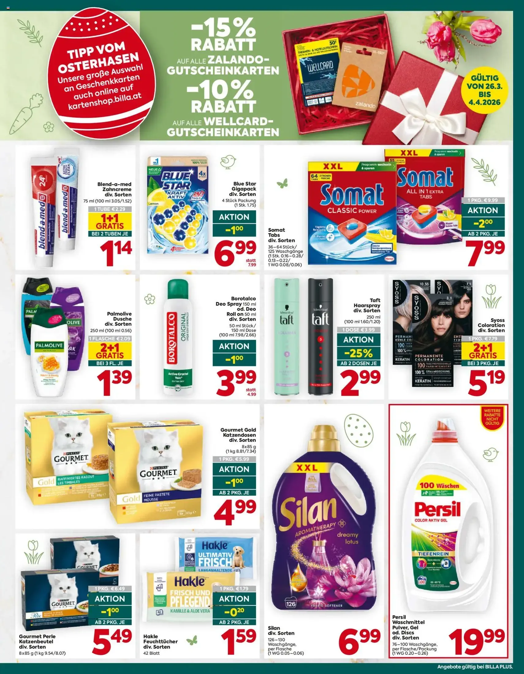 Billa Plus Flugblatt - Gültiger Prospekt ab 26.03.2026, Seite 19 von insgesamt 20