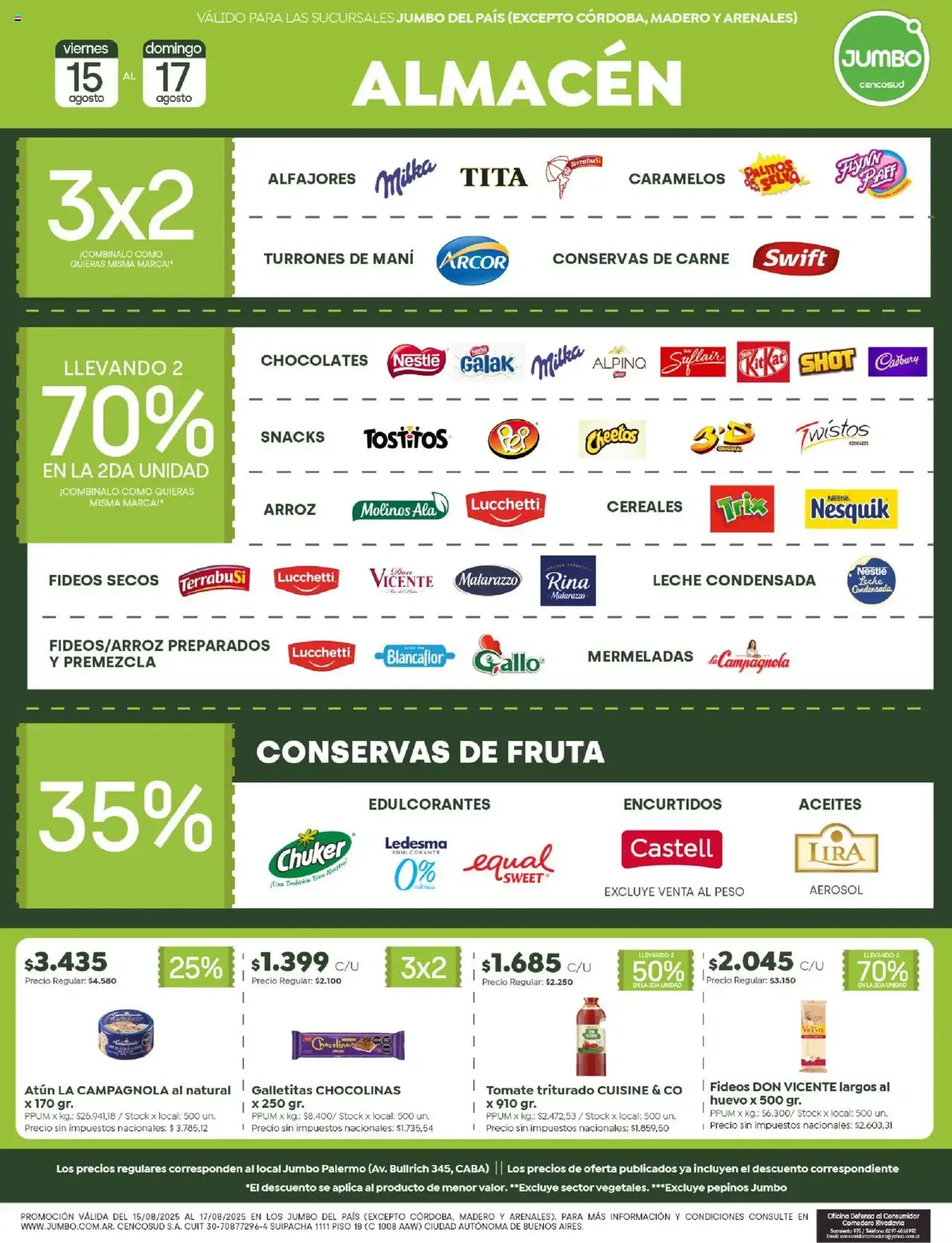 Jumbo ofertas - folleto válido desde 15/08/2025 página 2 de 7