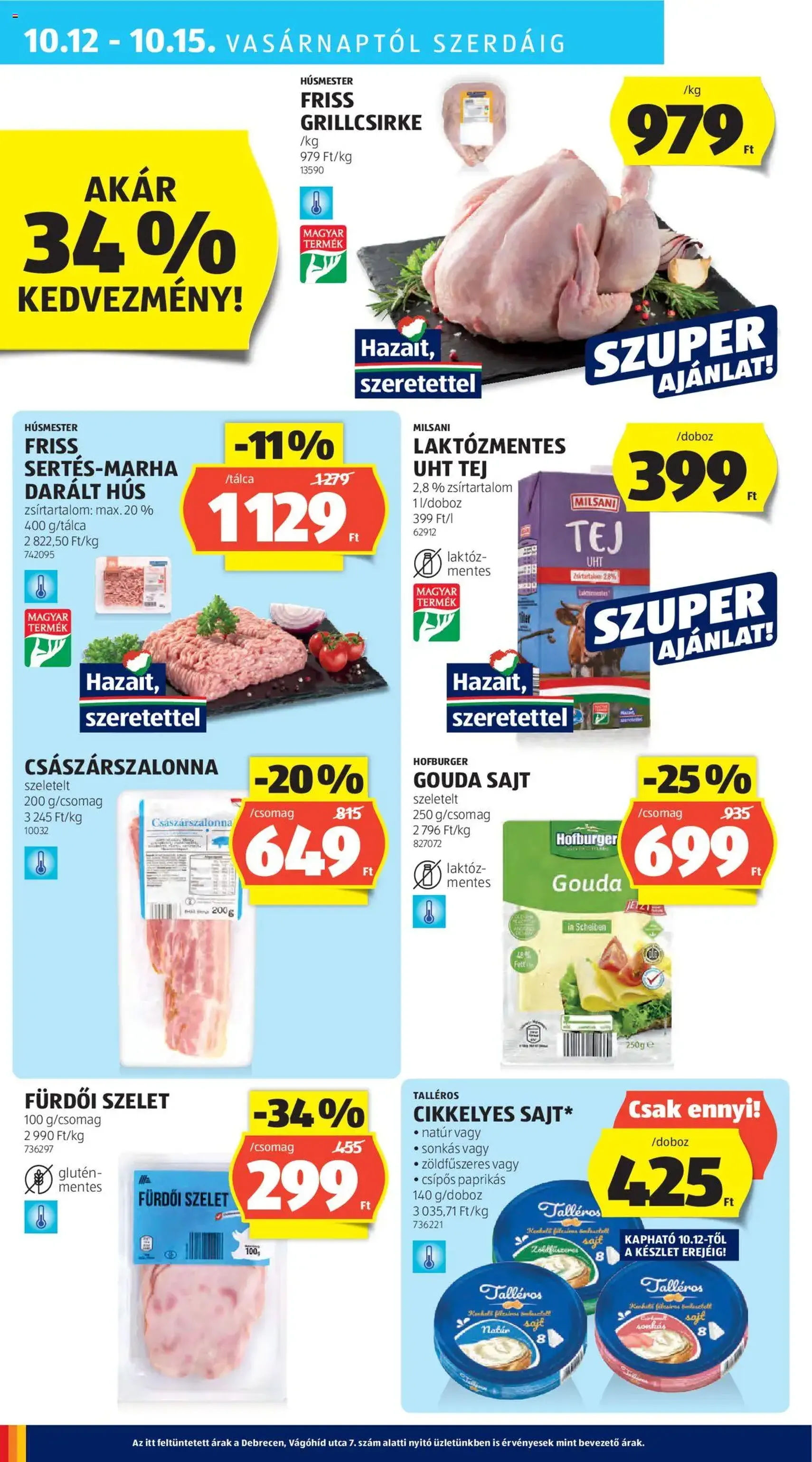 Aldi Akciós újság - 2025.10.09. érvényes szórólap 26 oldal 48 oldalból Aldi Akciós újság - 2025.10.09. érvényes szórólap 26 oldal 48 oldalból