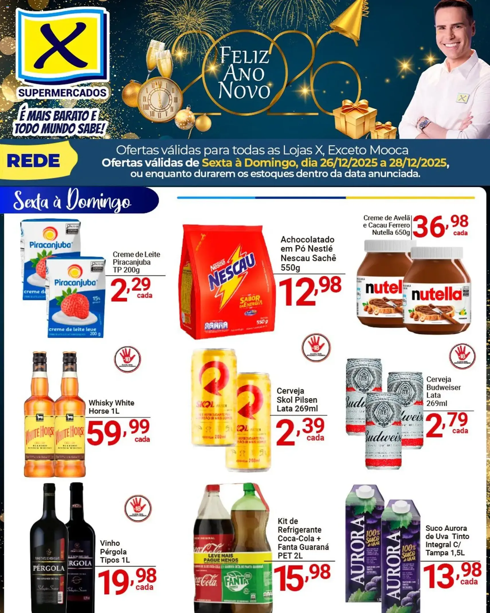 X Supermercados - Ofertas da semana - folheto válido a partir de 26/12/2025 página 2 de 6