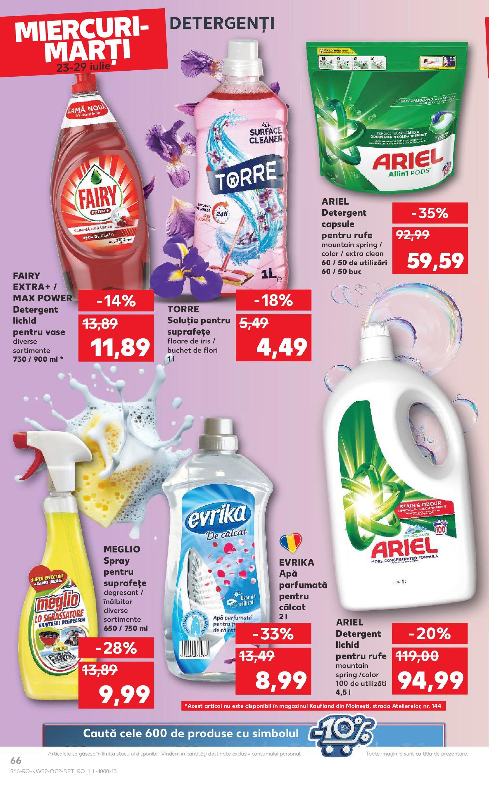 Catalog Kaufland - Bucureşti - cataloage valabile începând cu 23.07.2025 pagina 66 din 72 Catalog Kaufland - Bucureşti - cataloage valabile începând cu 23.07.2025 pagina 66 din 72