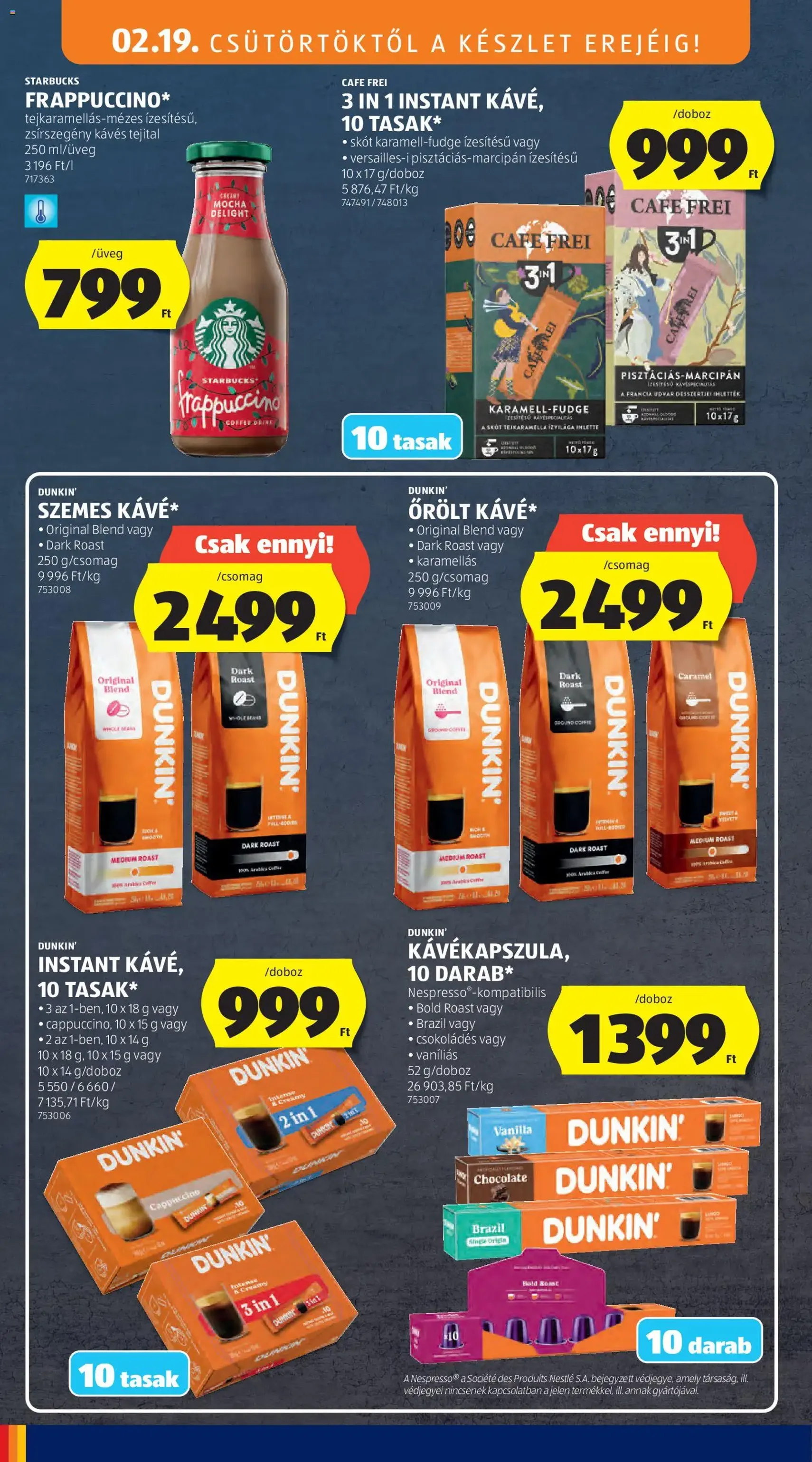 Aldi Akciós újság - 2026.02.19. érvényes szórólap 16 oldal 49 oldalból