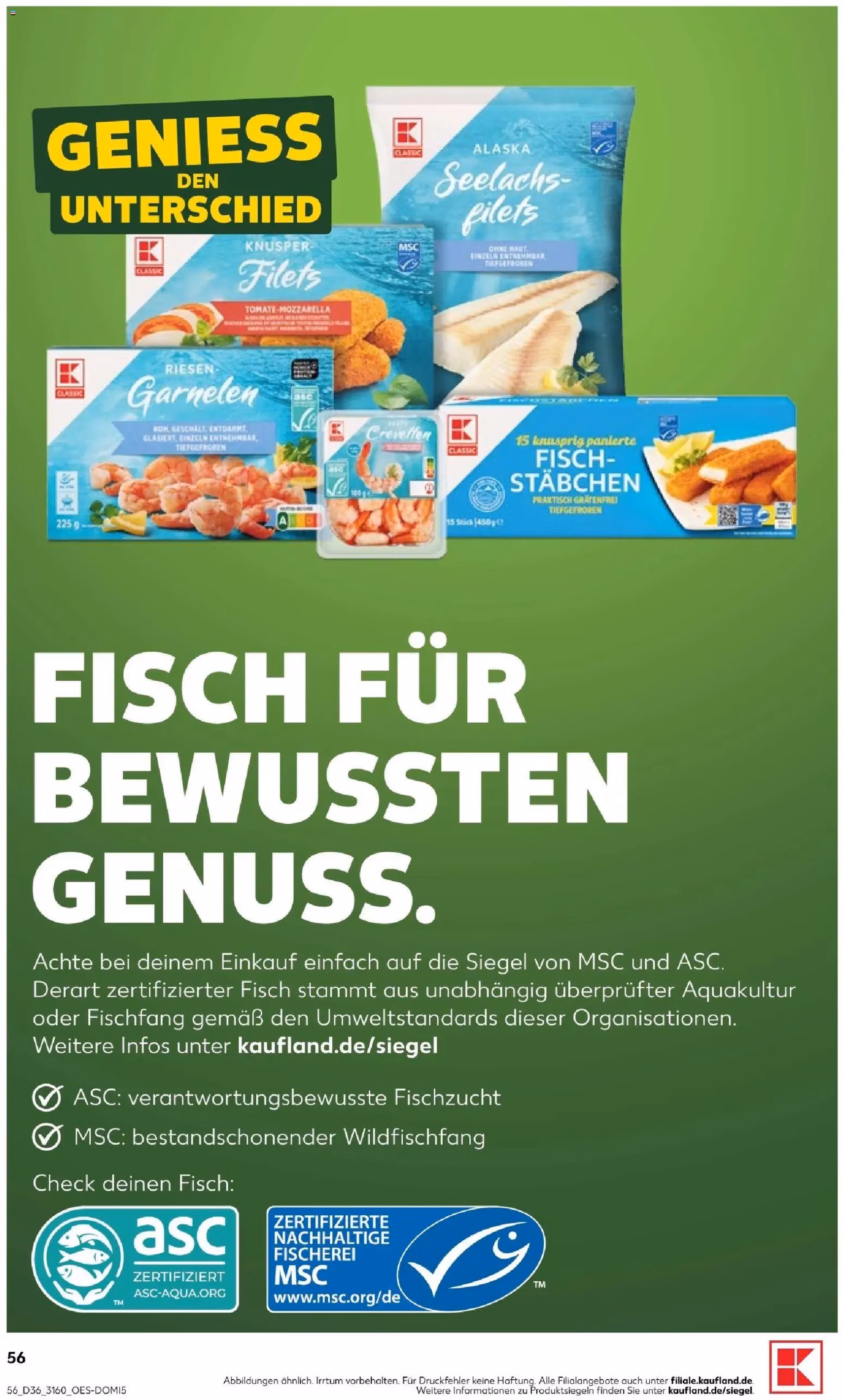 Kaufland Prospekt - Gültiger Prospekt ab 03.09.2026, Seite 58 von insgesamt 62