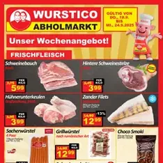 Wurstico Abholmarkt Flugblatt - Prospekt Vorschau gültig ab 18.09.2025