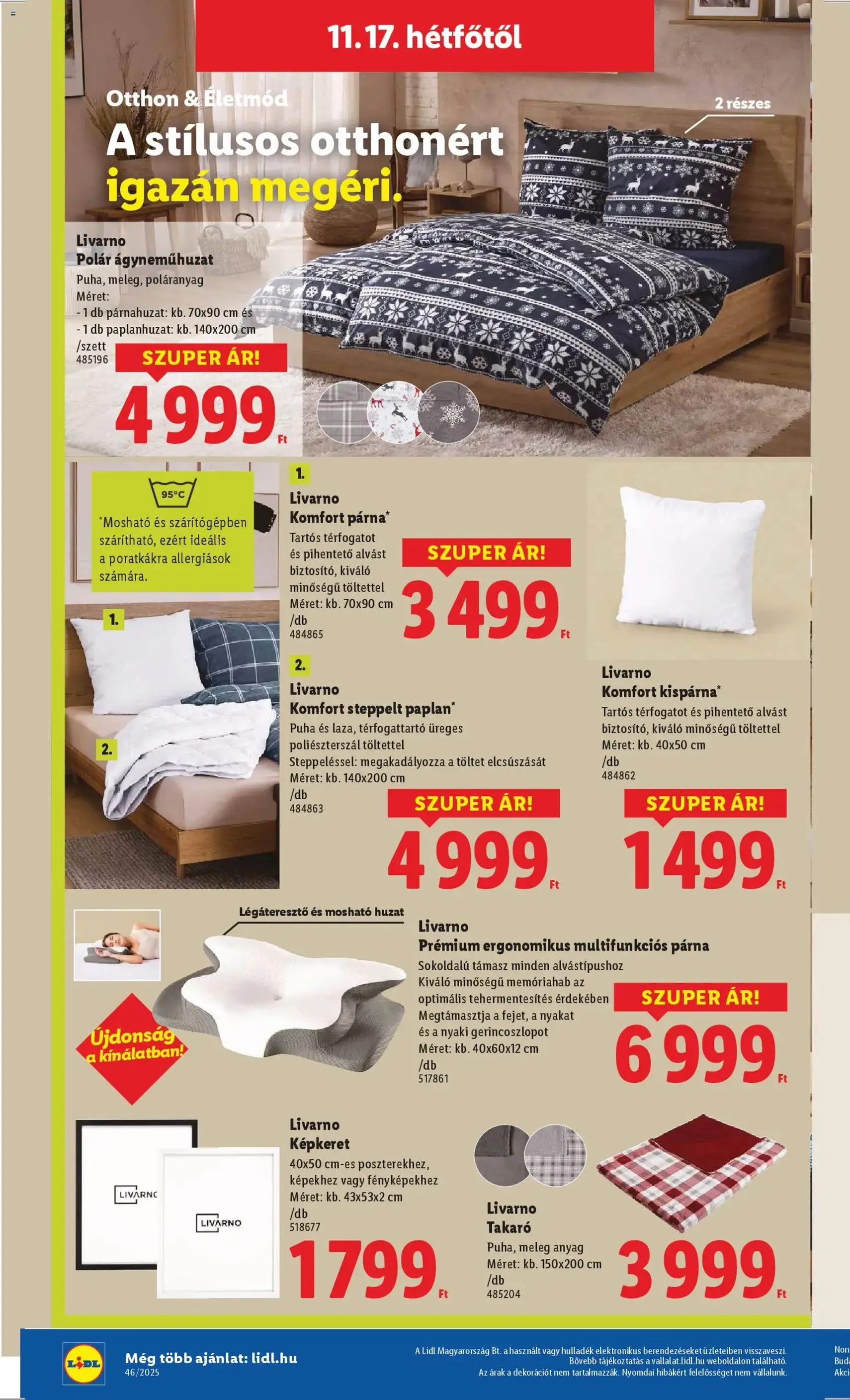 Lidl Akciós újság - 2025.11.13. érvényes szórólap 38 oldal 52 oldalból