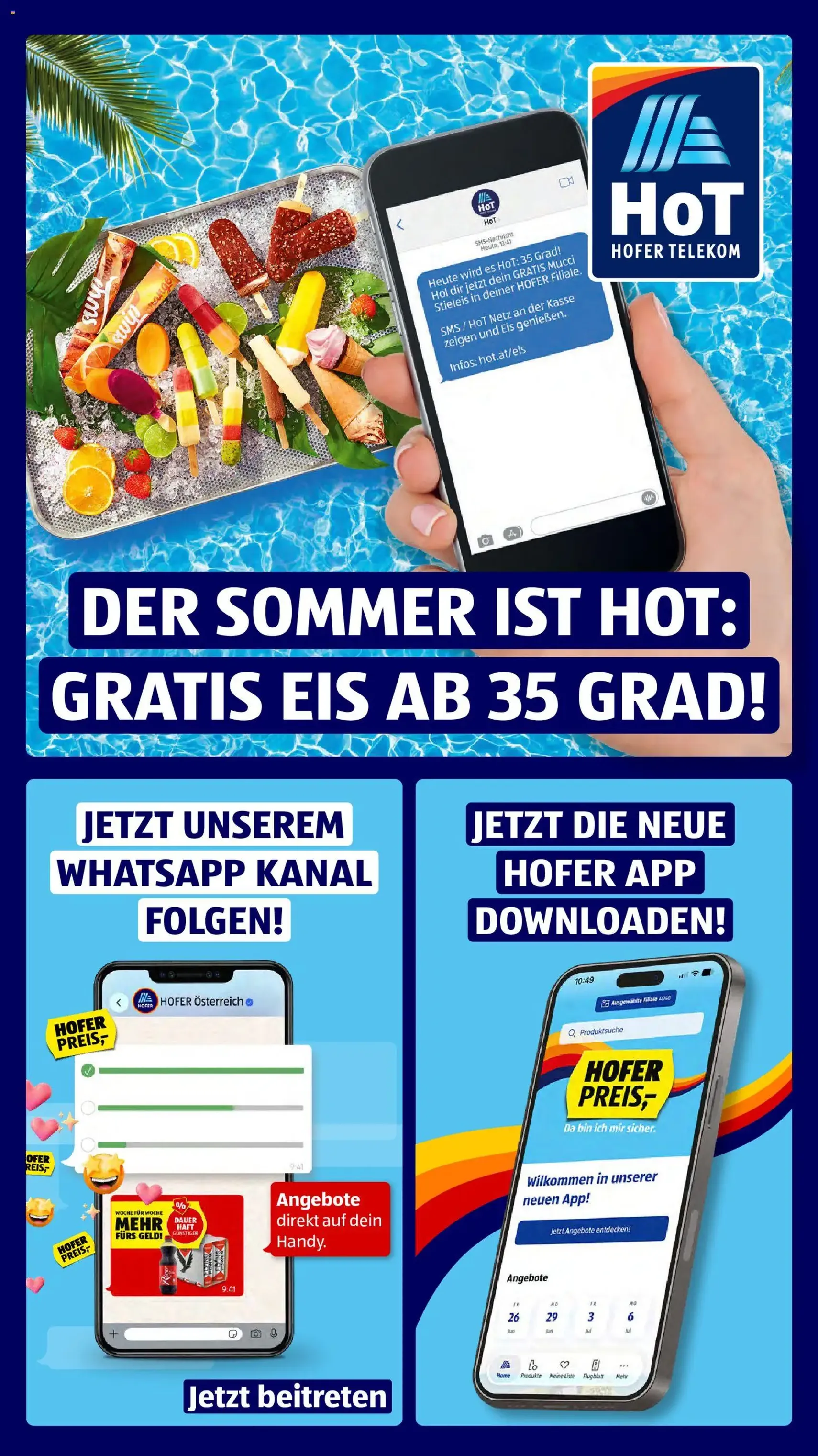 Hofer Flugblatt - Gültiger Prospekt ab 07.08.2026, Seite 3 von insgesamt 47